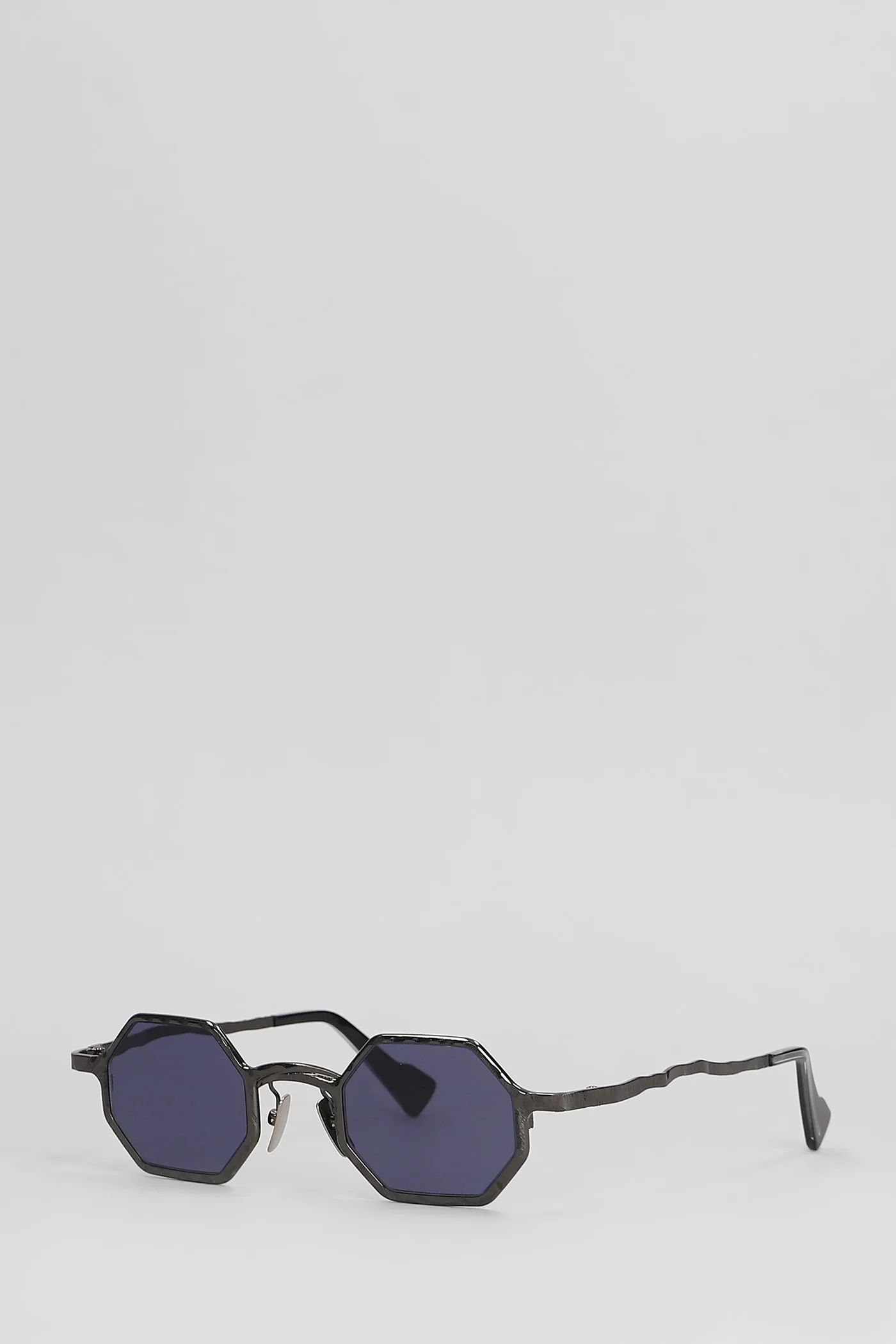 Z19 Sunglasses in black metal alloy - Image 10