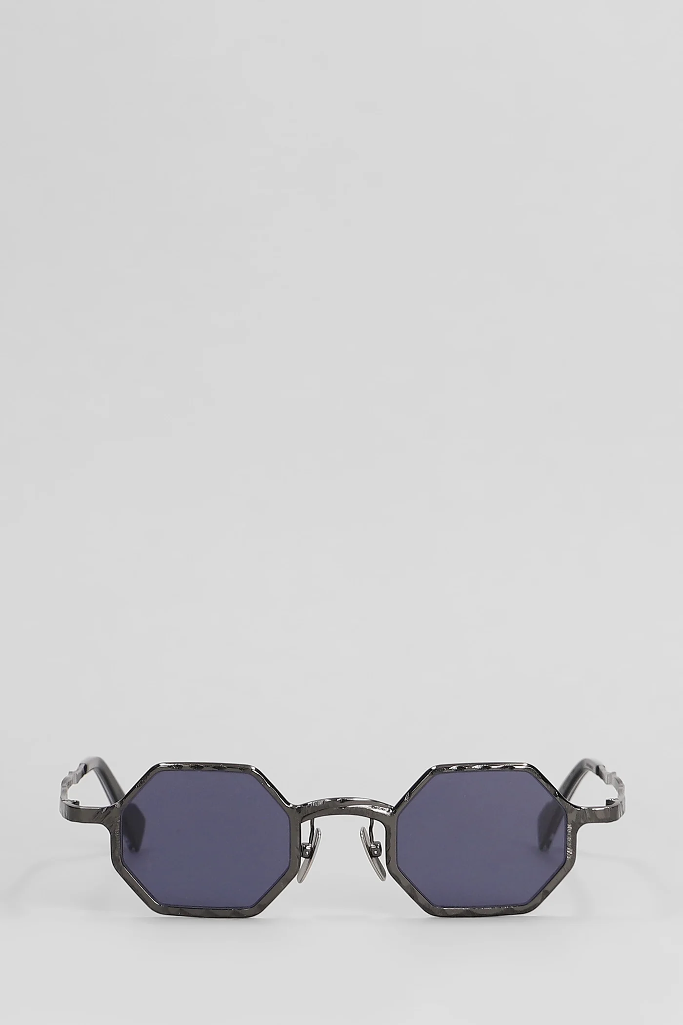 Z19 Sunglasses in black metal alloy - Image 17