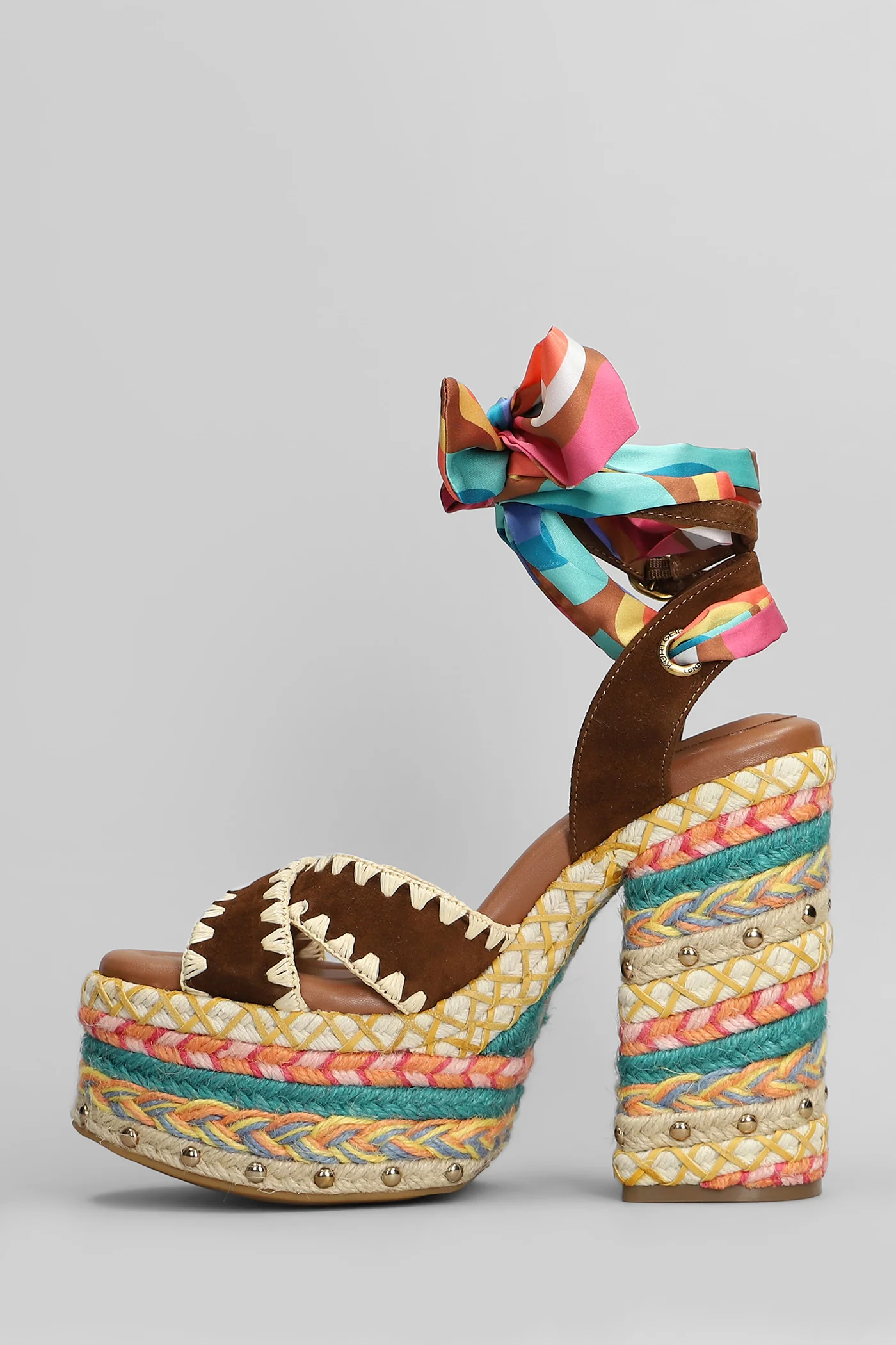 Chelsea Sandals in brown suede - Image 3