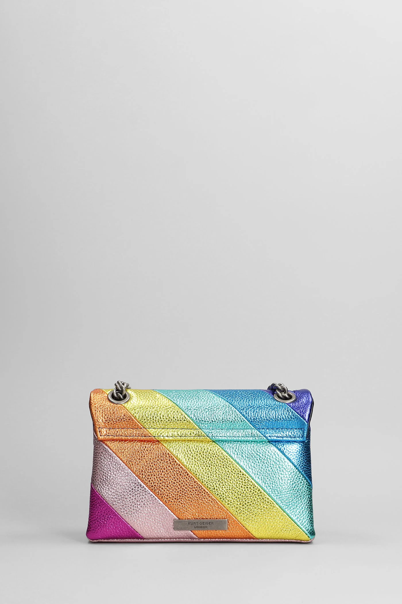 Mini Kensigton S Shoulder bag in multicolor leather - Image 3