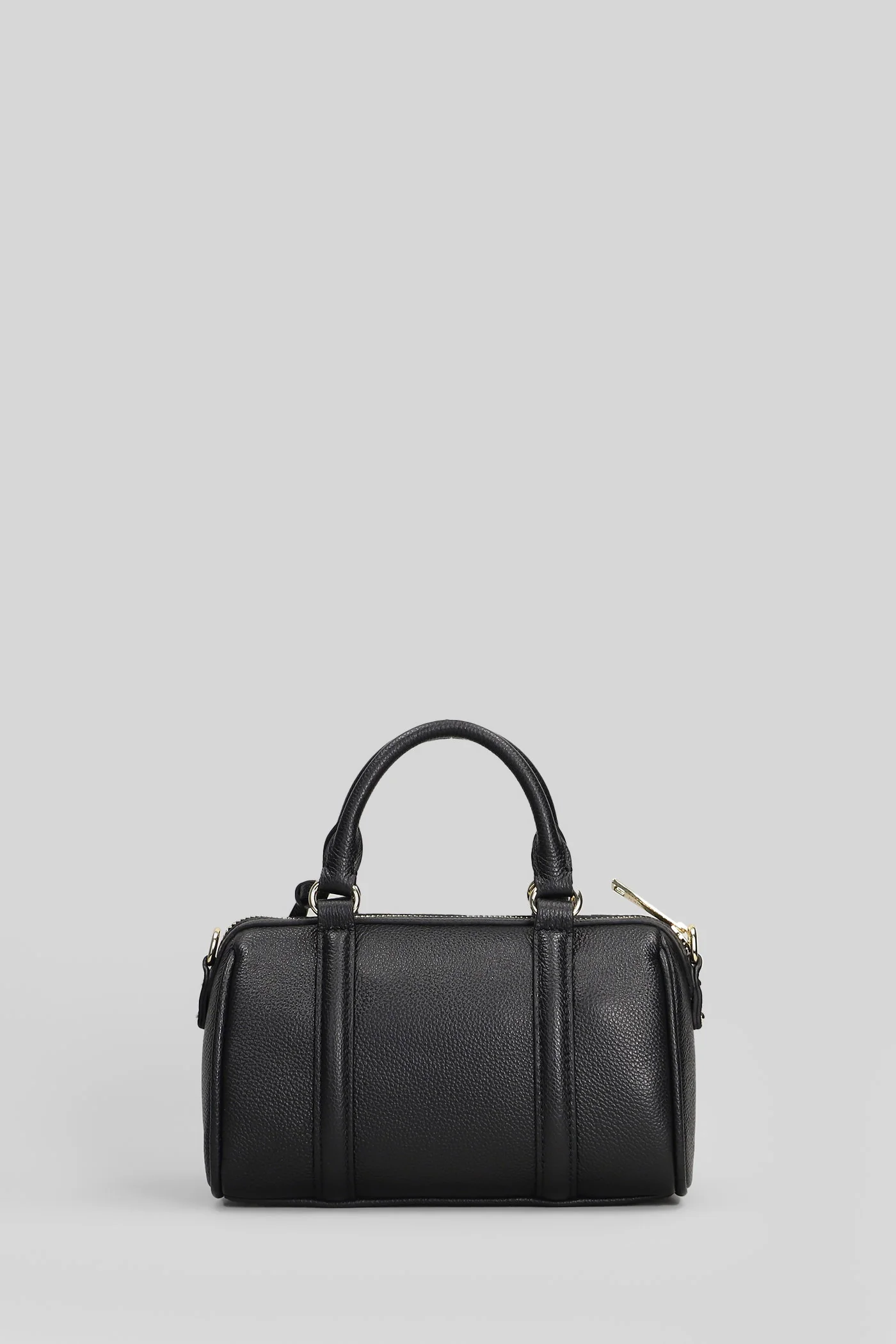 Milano Ana Hand bag in black leather - Image 3