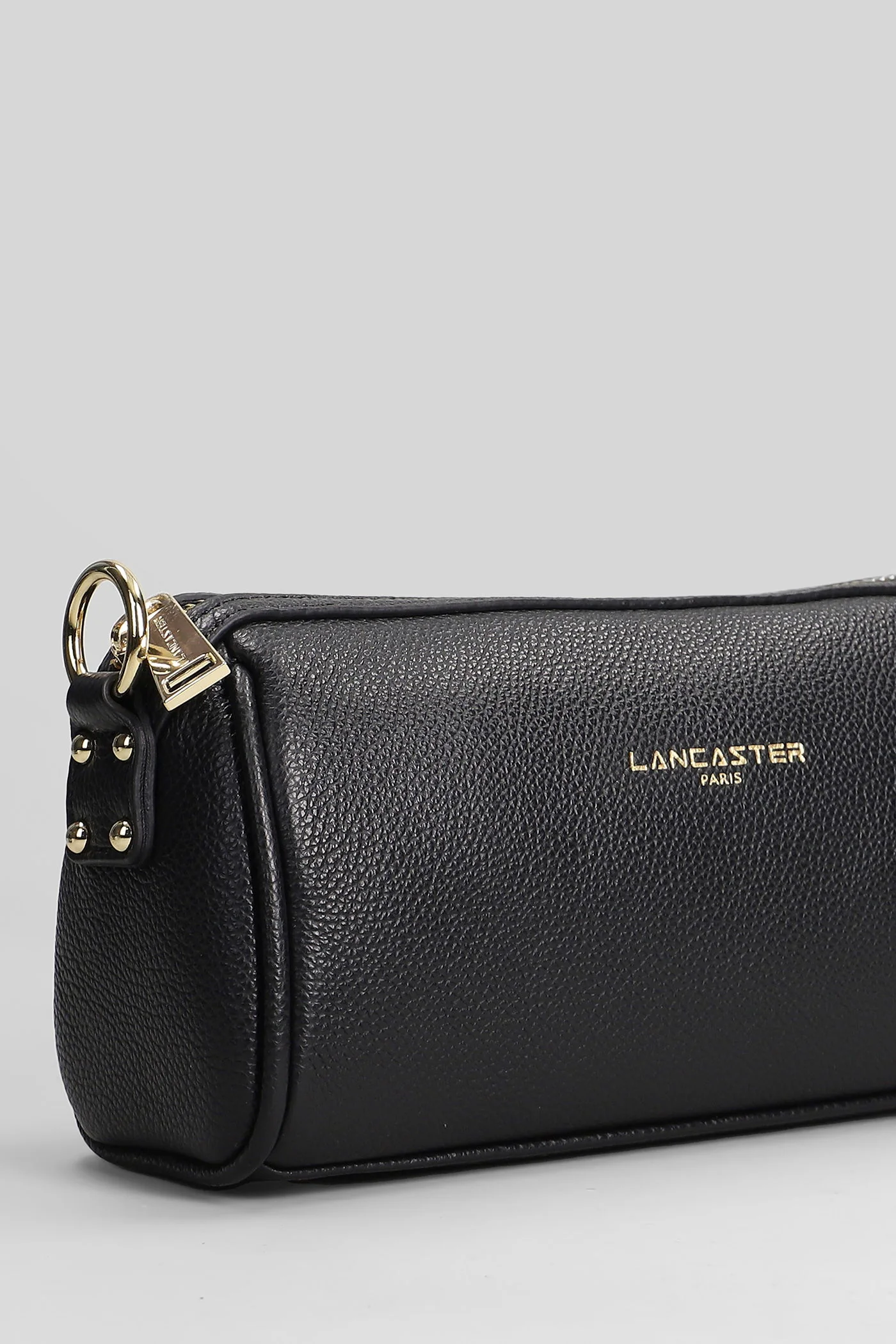 Milano Ana Shoulder bag in black leather - Image 4