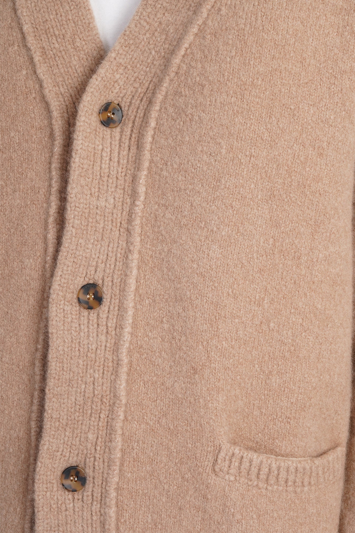 Cardigan in Camel wool - Image 5