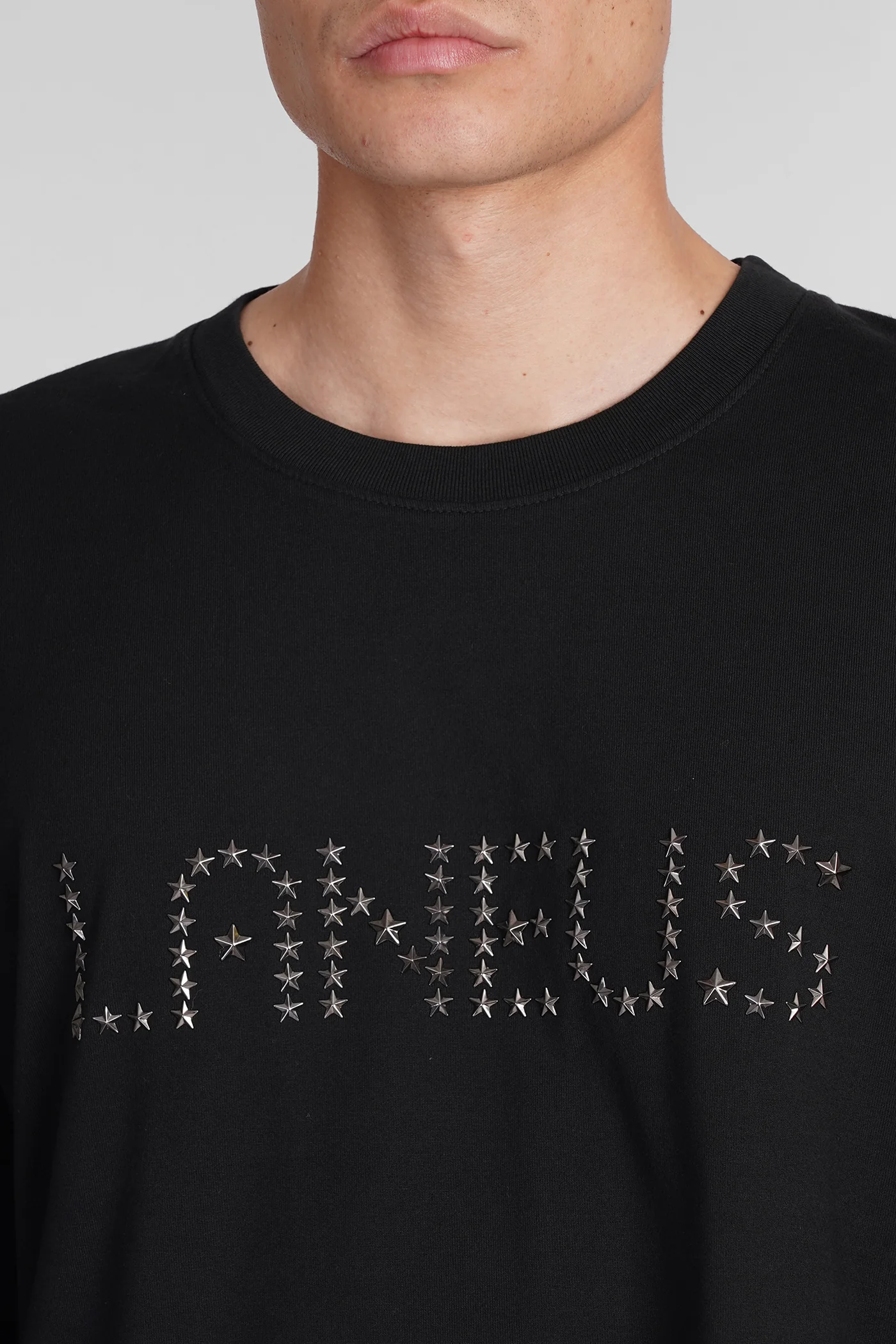 T-Shirt in black cotton - Image 5
