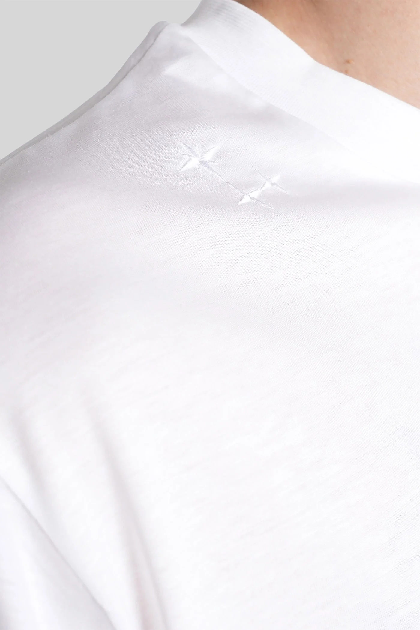 T-Shirt in white cotton - Image 5