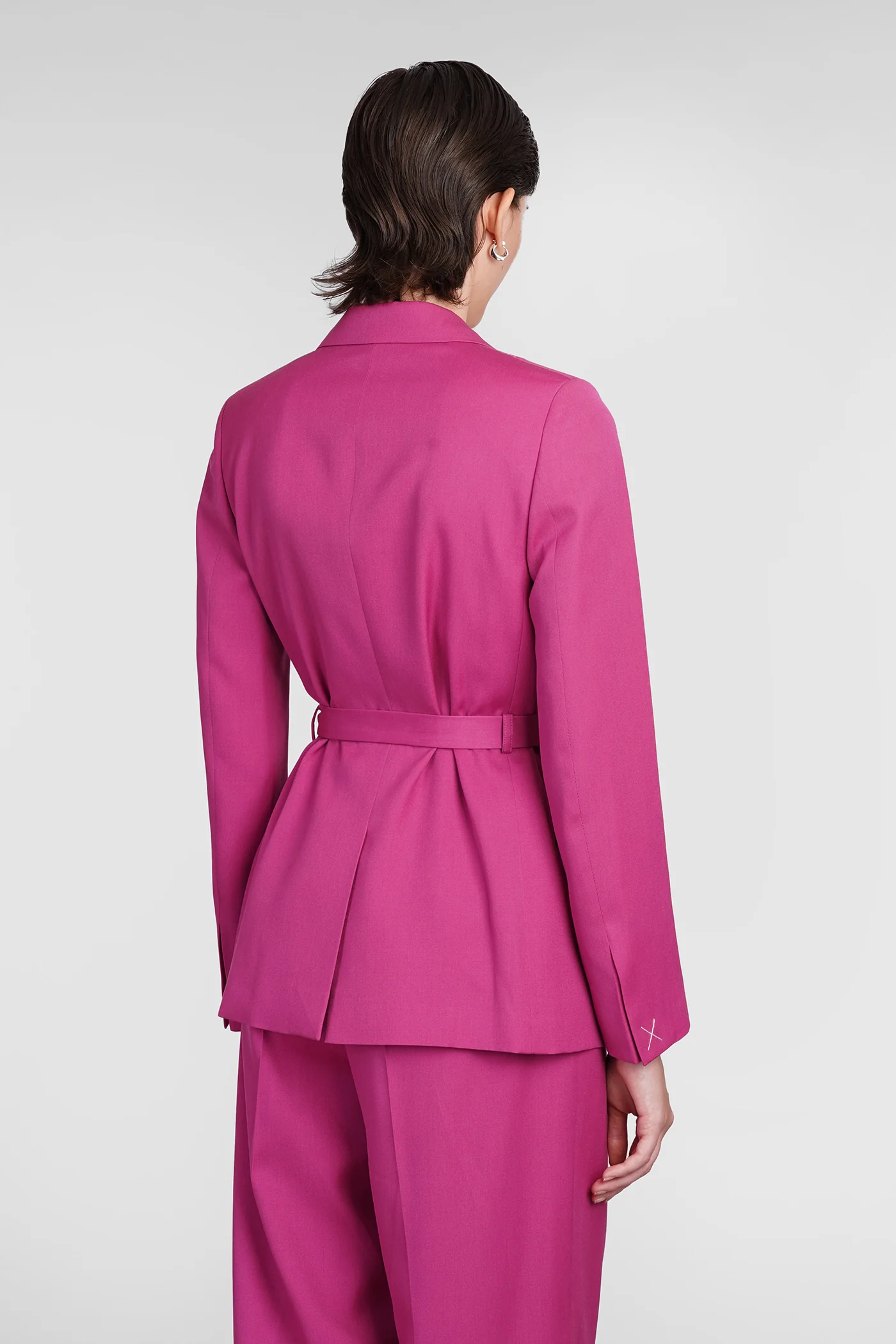 Blazer in fuxia wool - Image 3