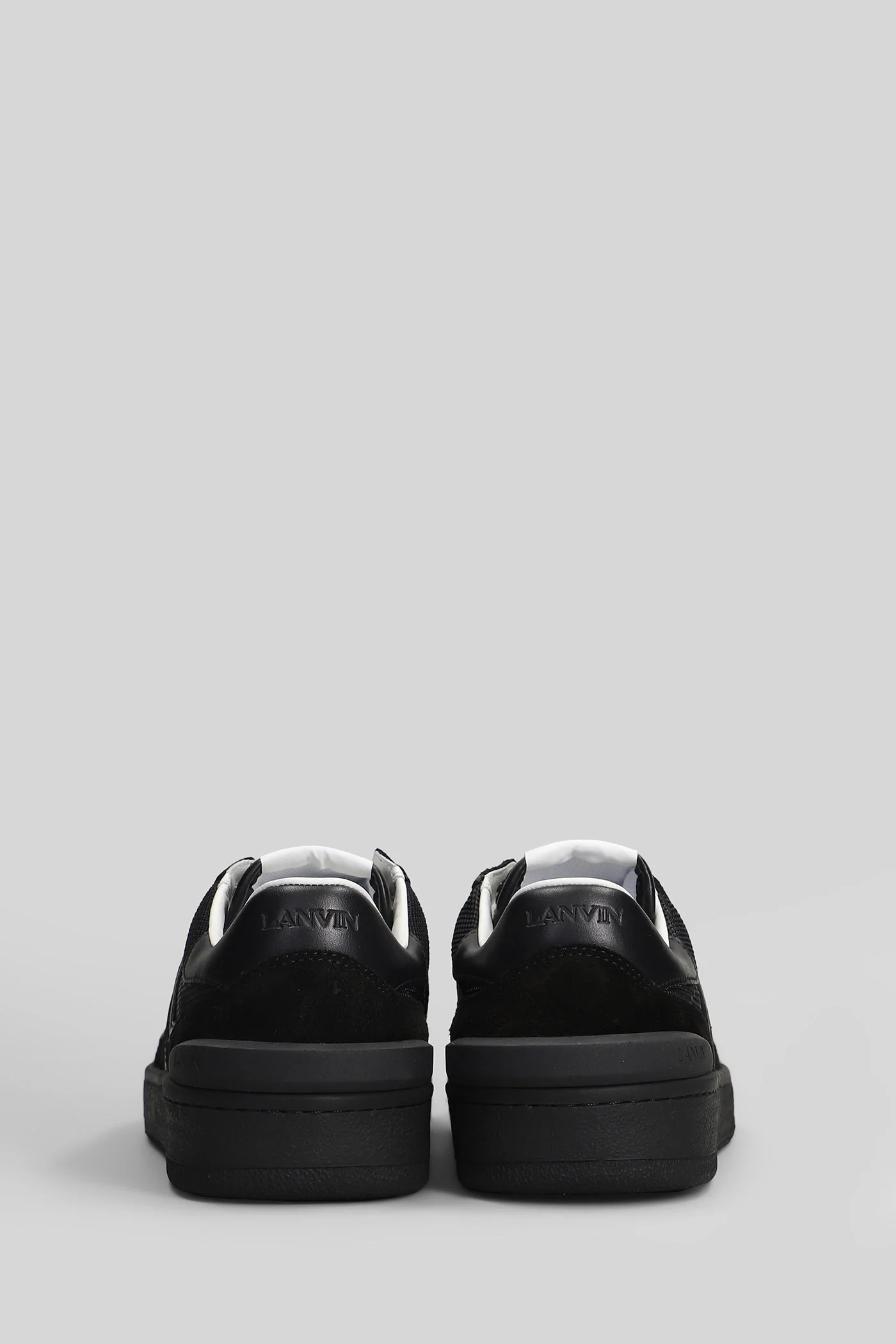 Clay Sneakers in black suede and leather - Image 4