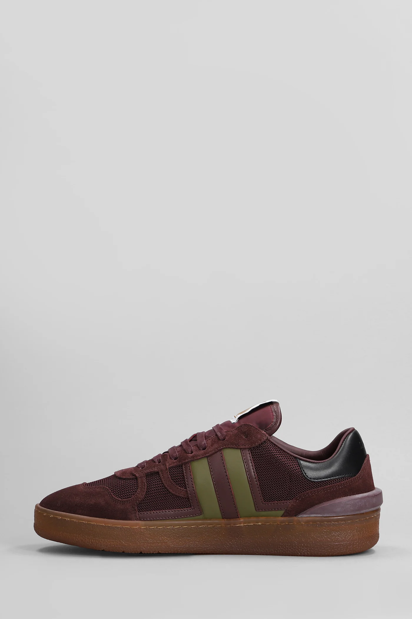 Clay Sneakers in bordeaux Suede and fabric - Image 3