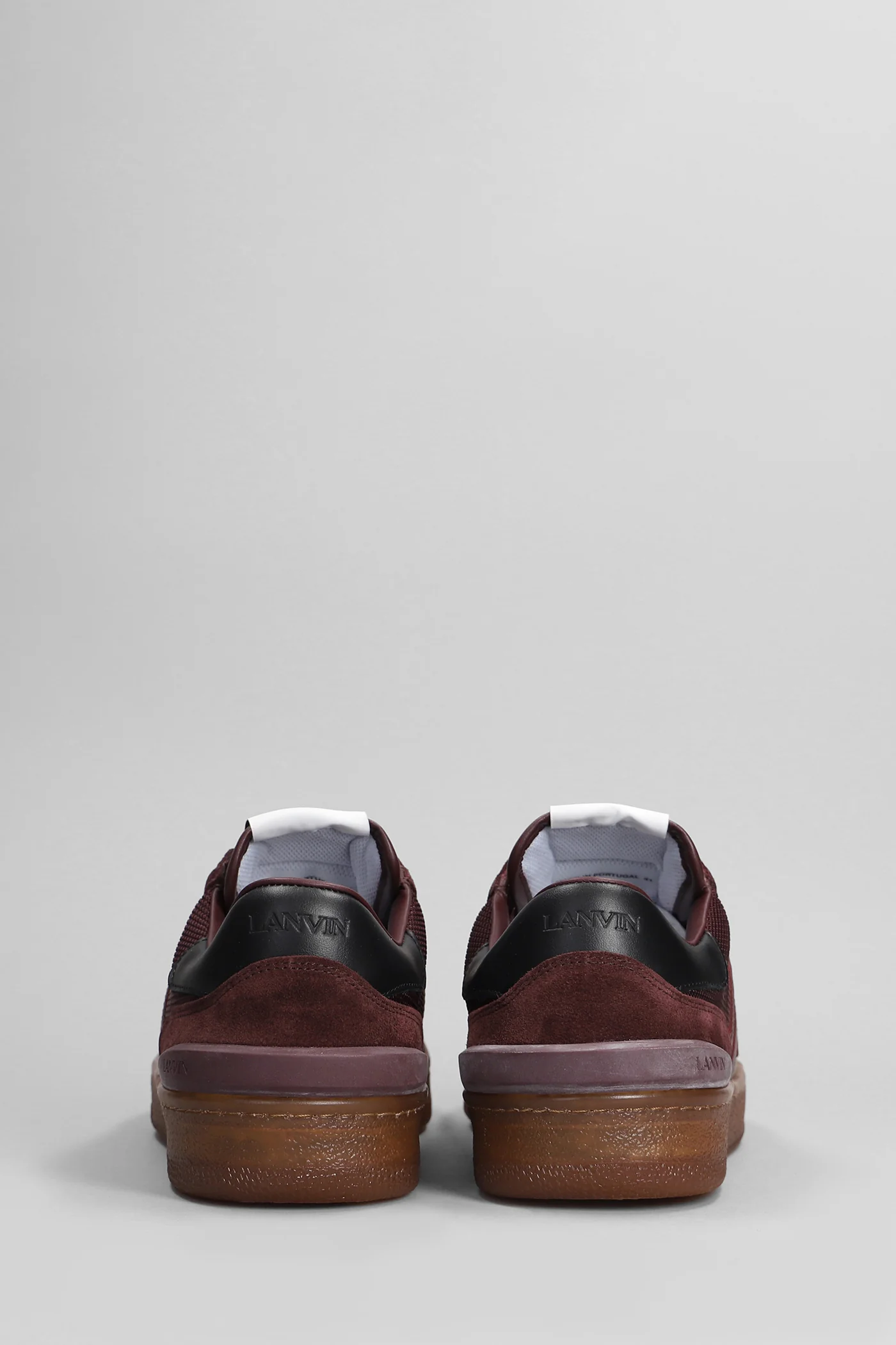 Clay Sneakers in bordeaux Suede and fabric - Image 4