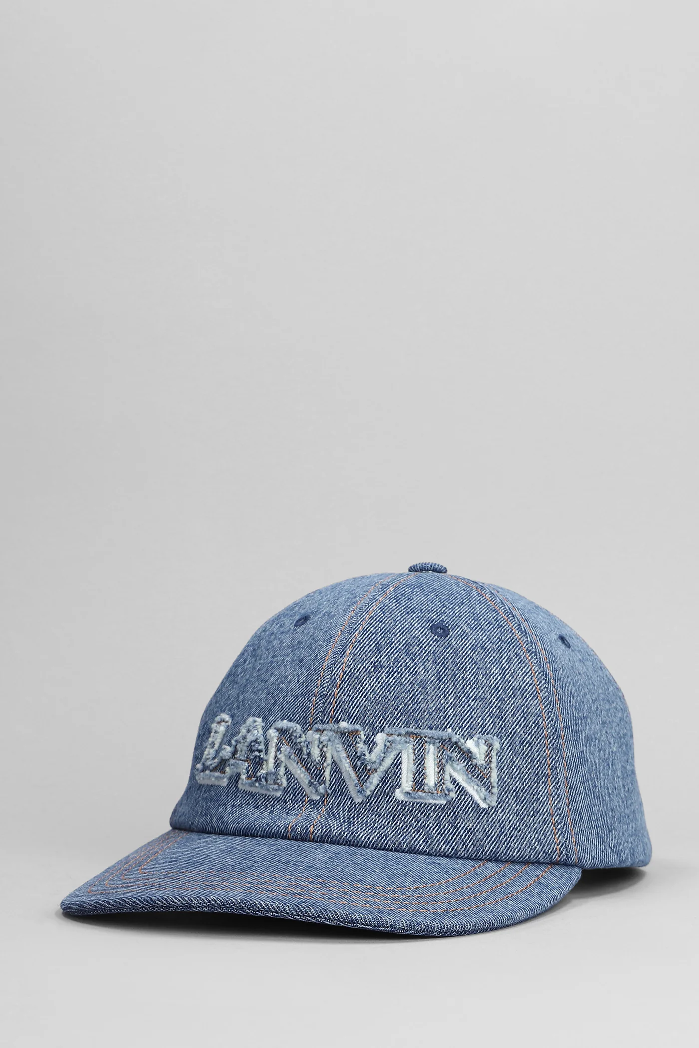 Hats in blue cotton - Image 5