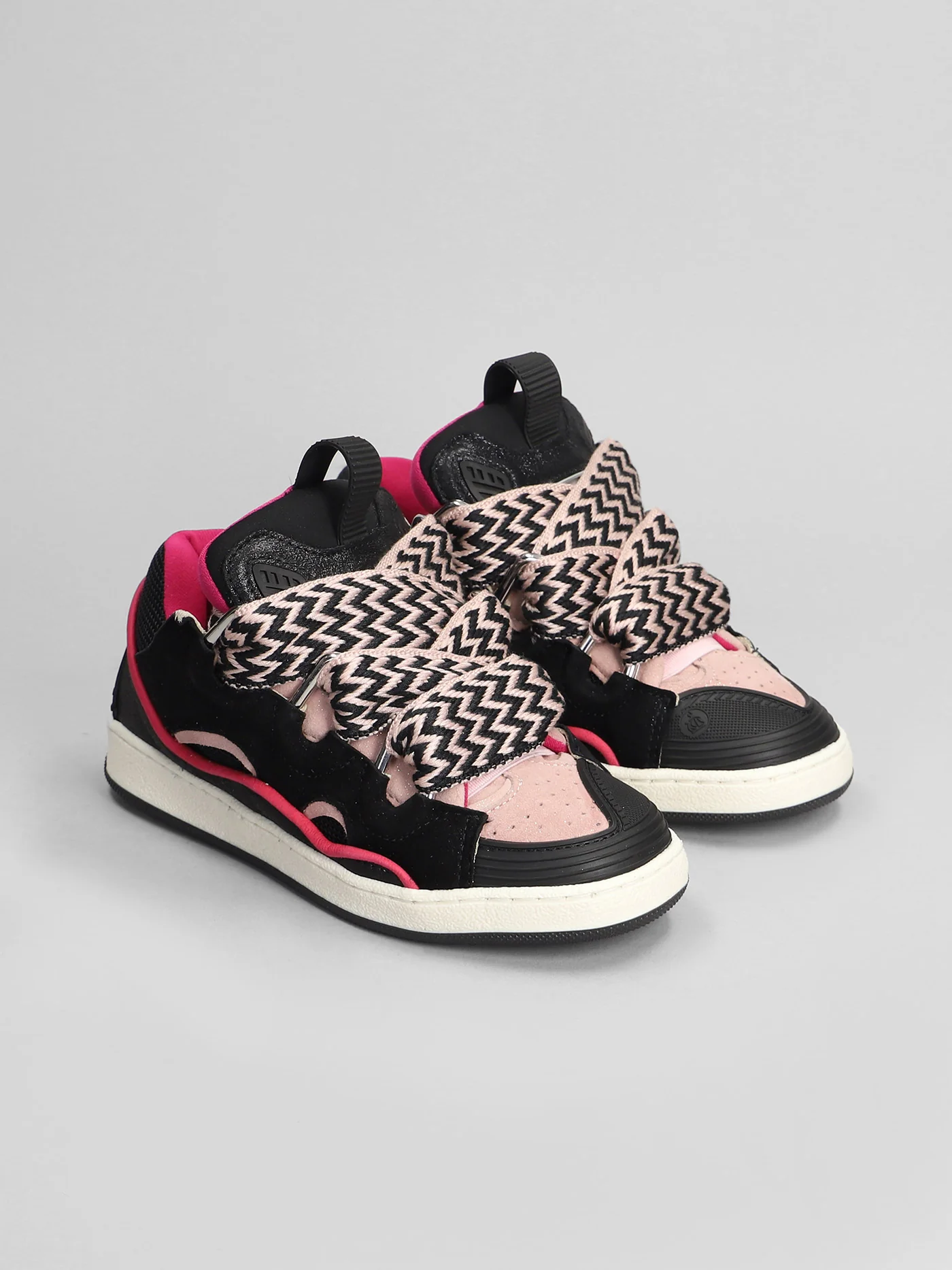 Curb Sneakers in black suede - Image 2