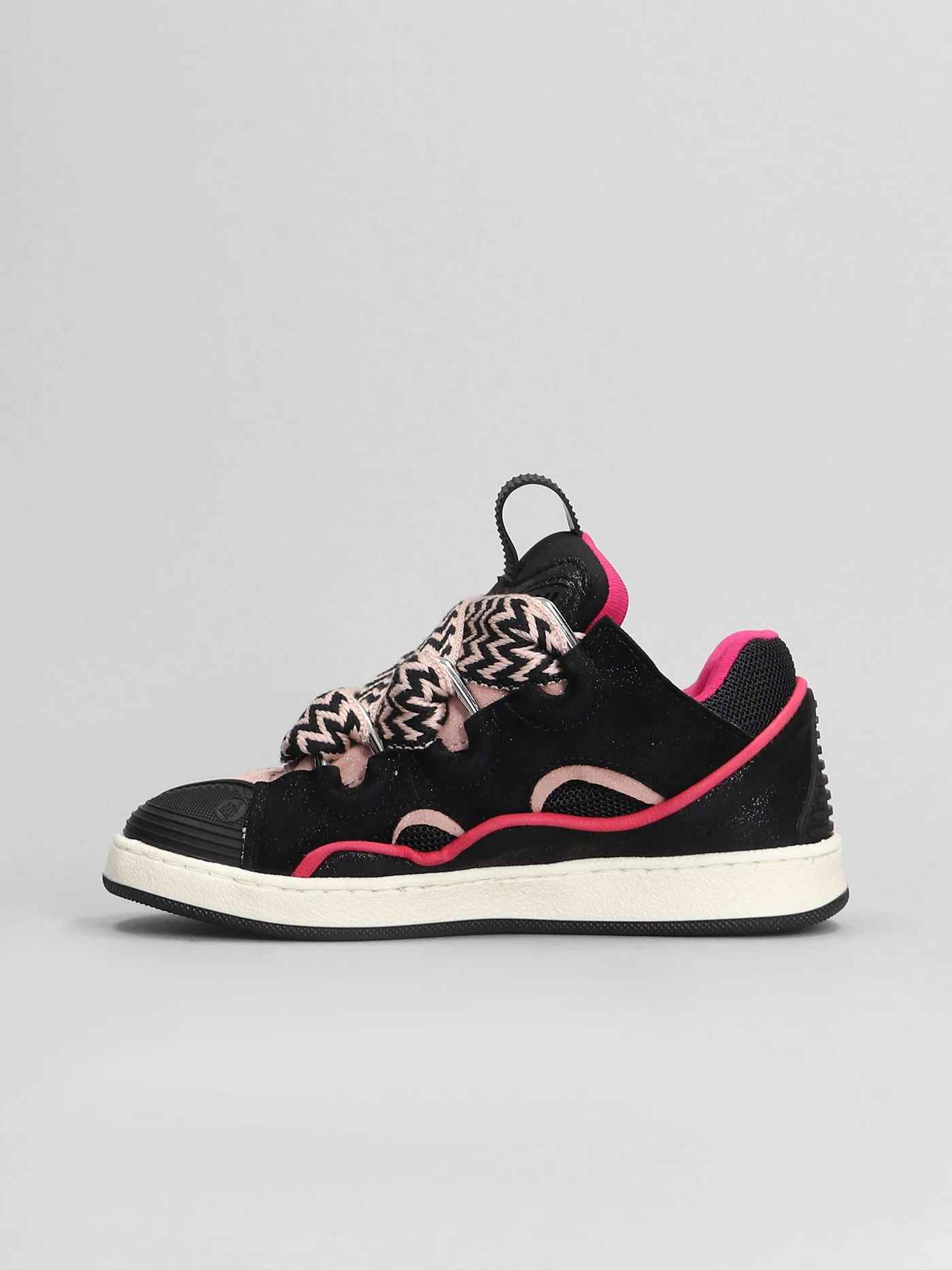 Curb Sneakers in black suede - Image 3