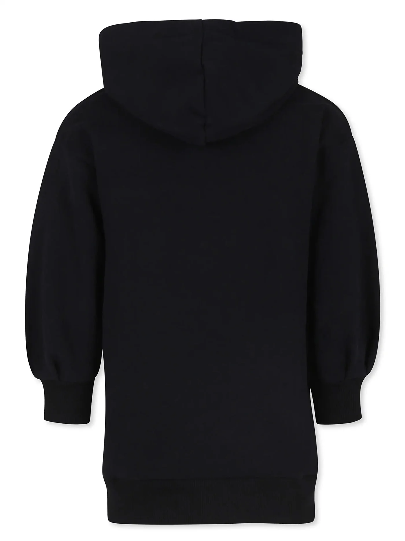 Dress woman in black cotton - Image 2