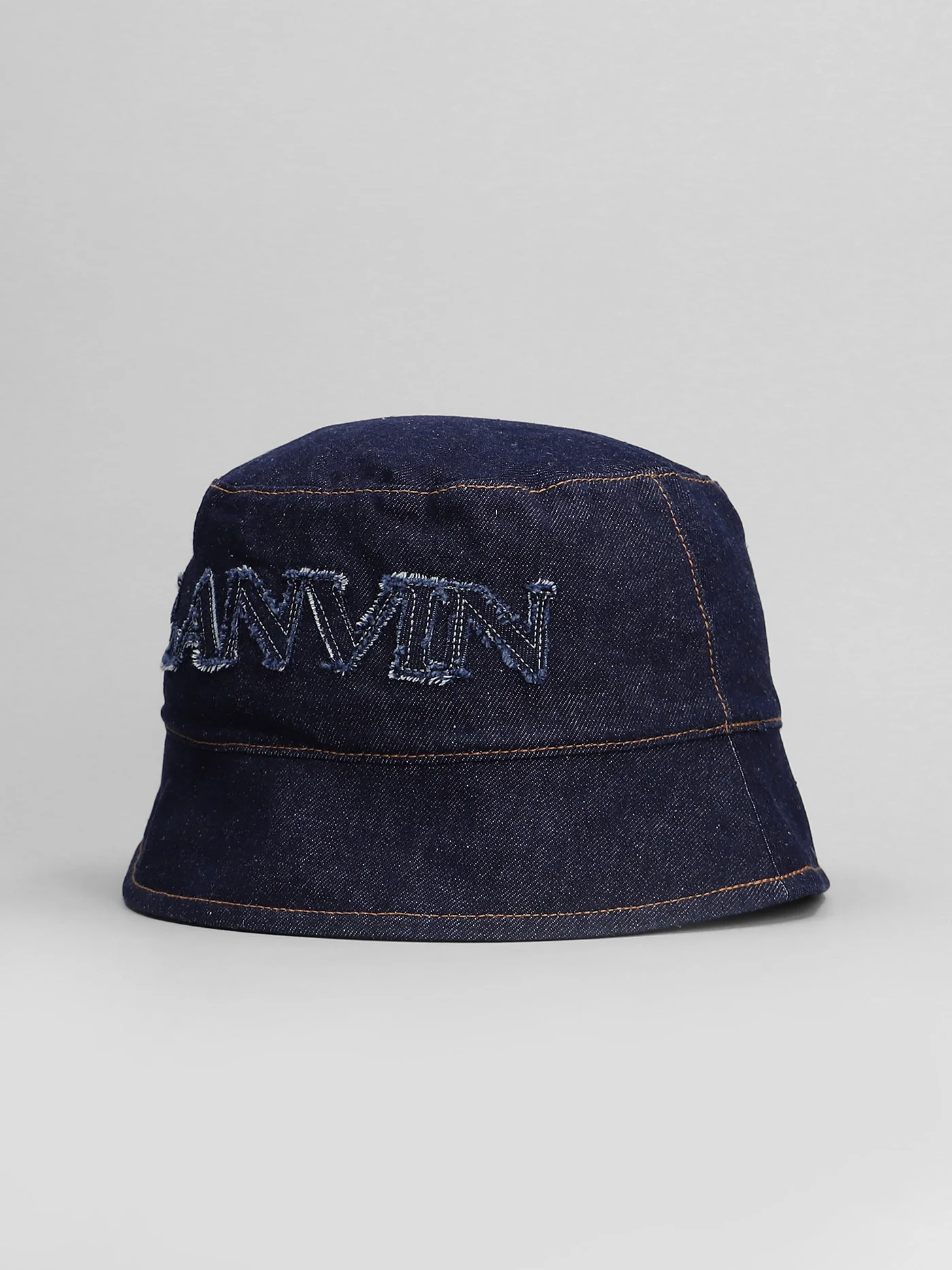 Hats in blue cotton - Image 2