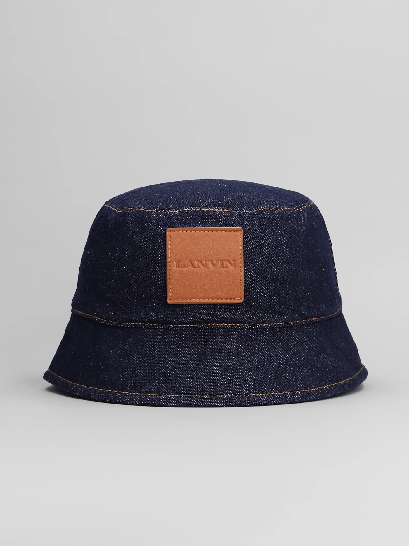 Hats in blue cotton - Image 3