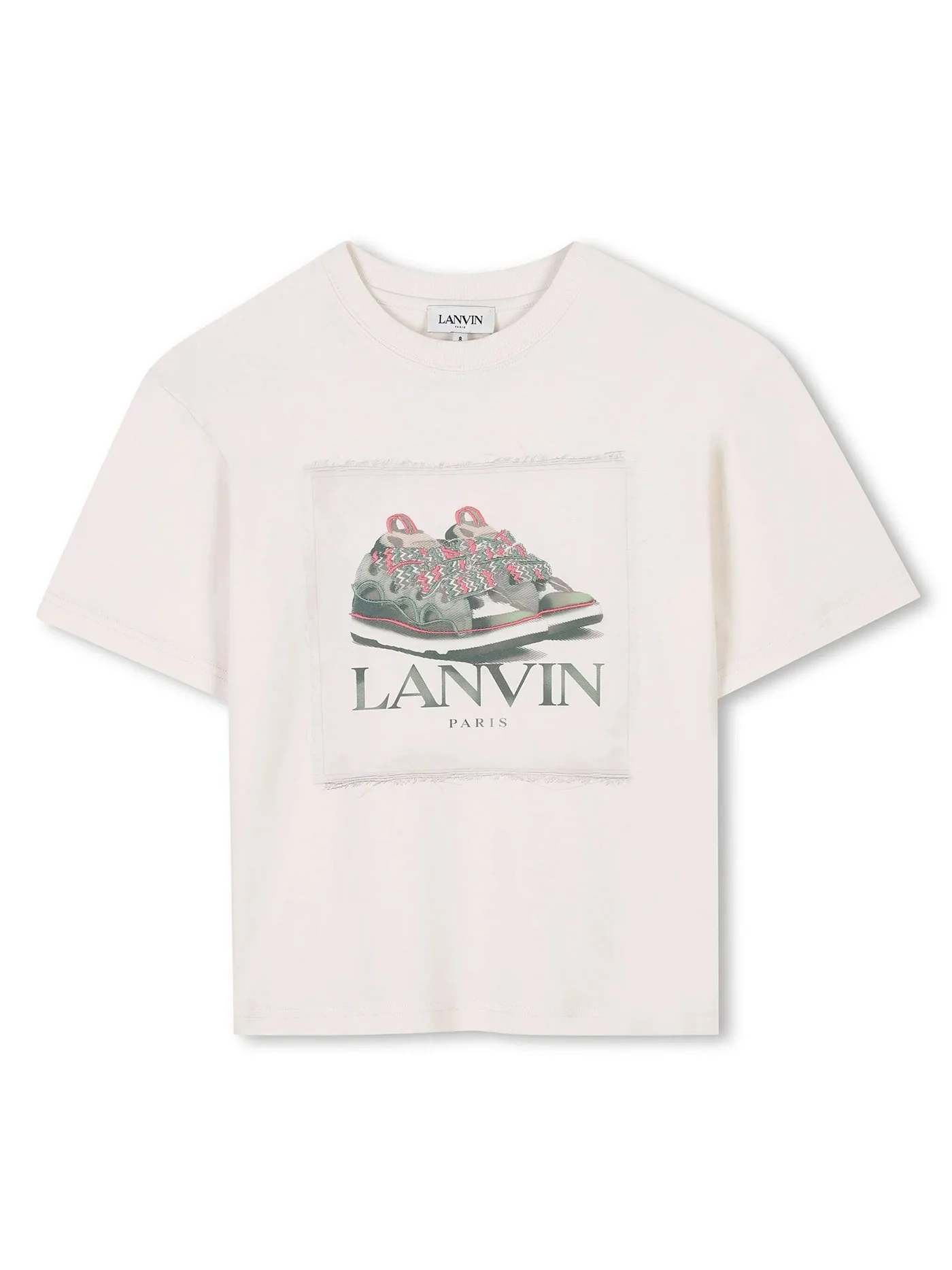 T-Shirt in beige cotton