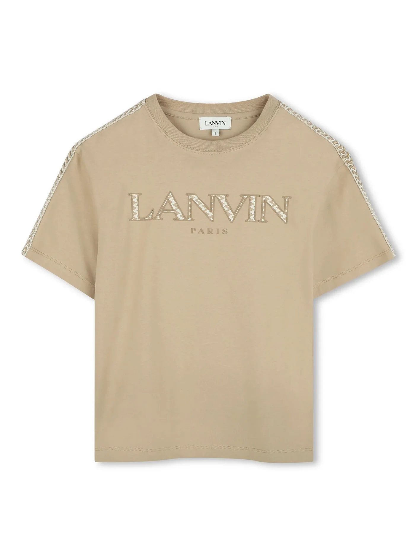 T-Shirt in beige cotton