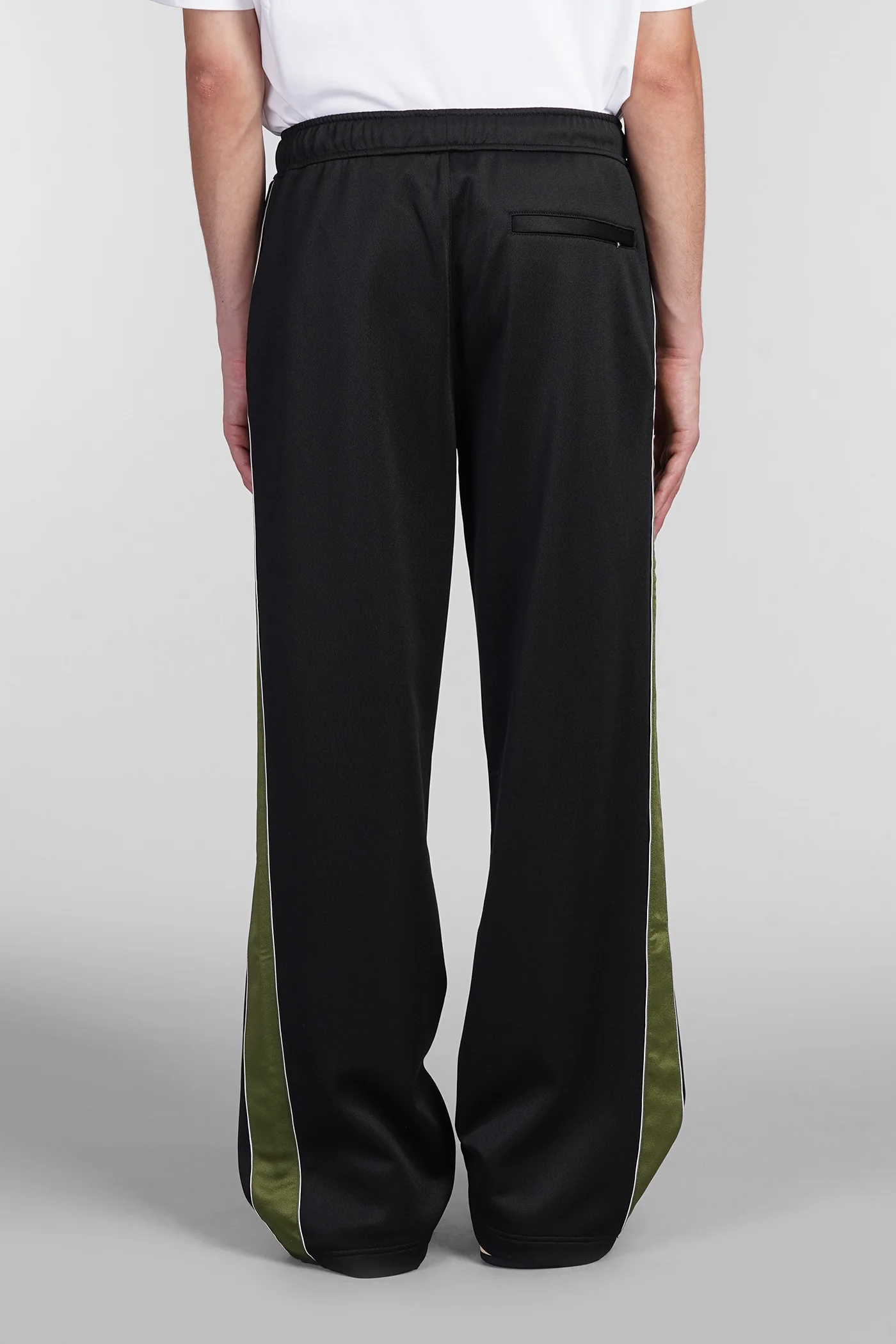 Pants in black polyester - Image 3