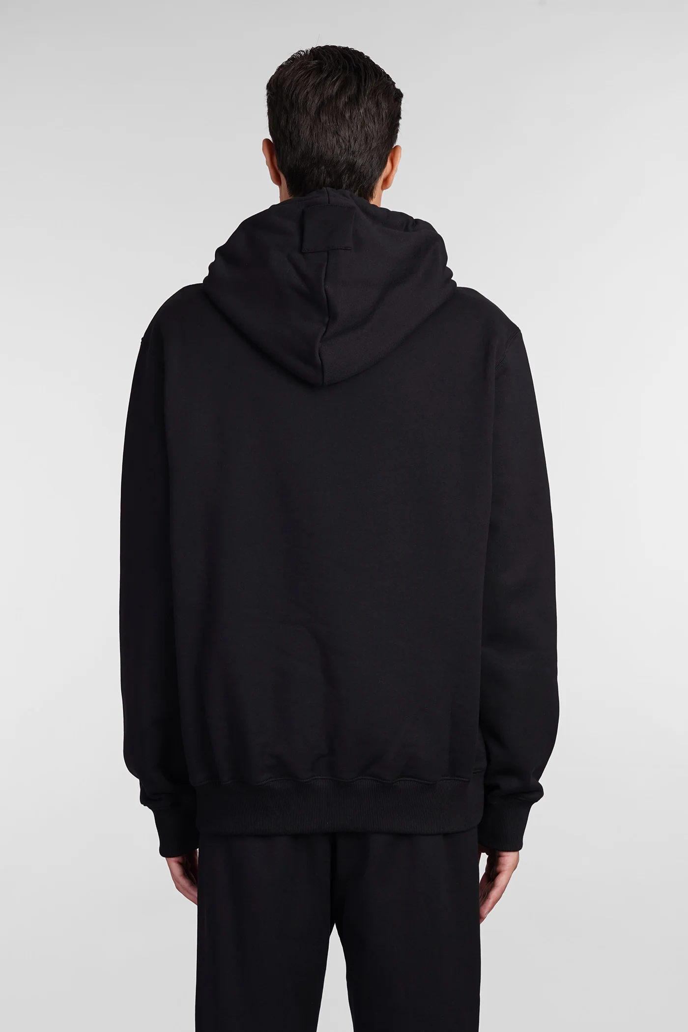 Sweatshirt in black cotton - Image 3