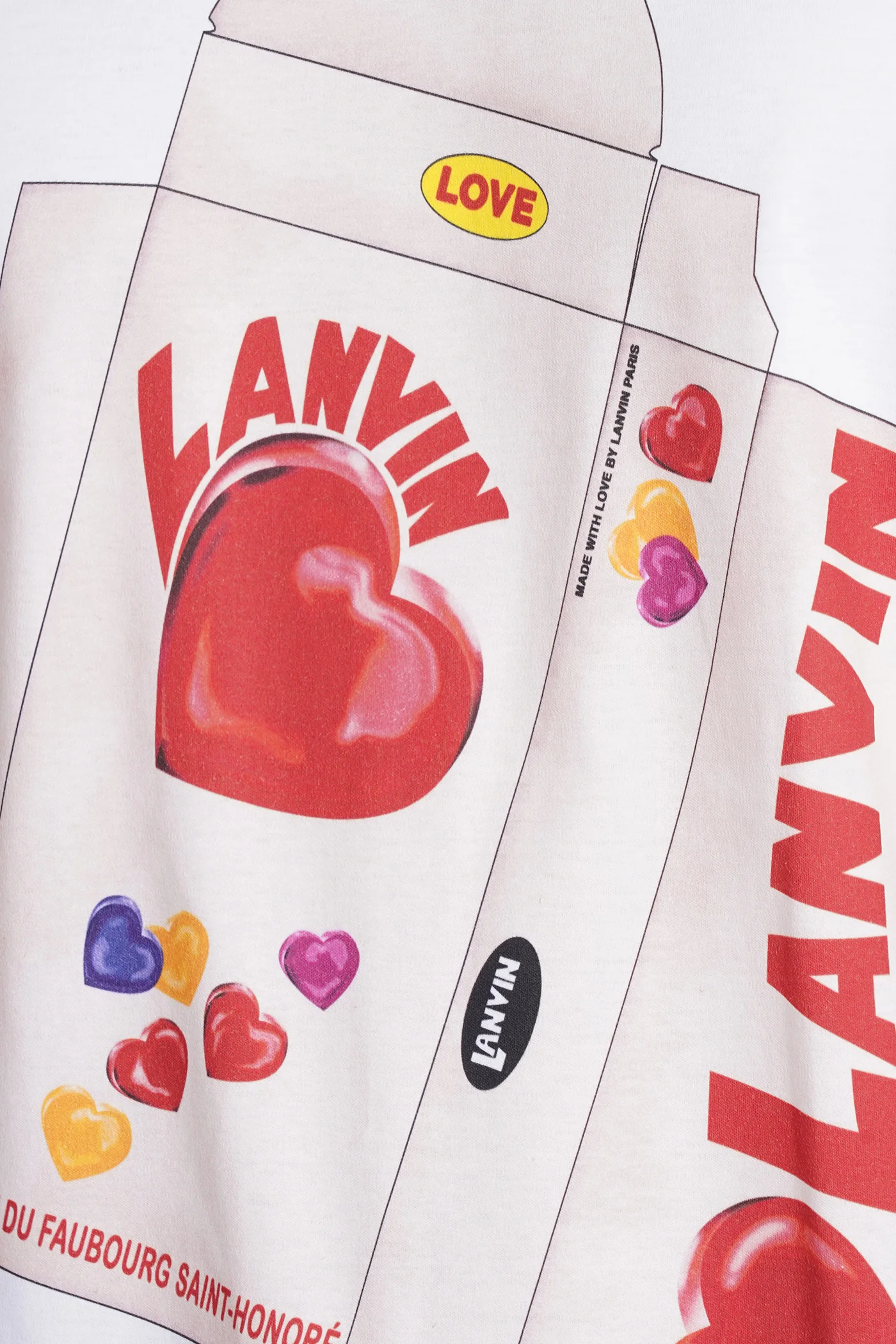 T-Shirt in white cotton - Image 5