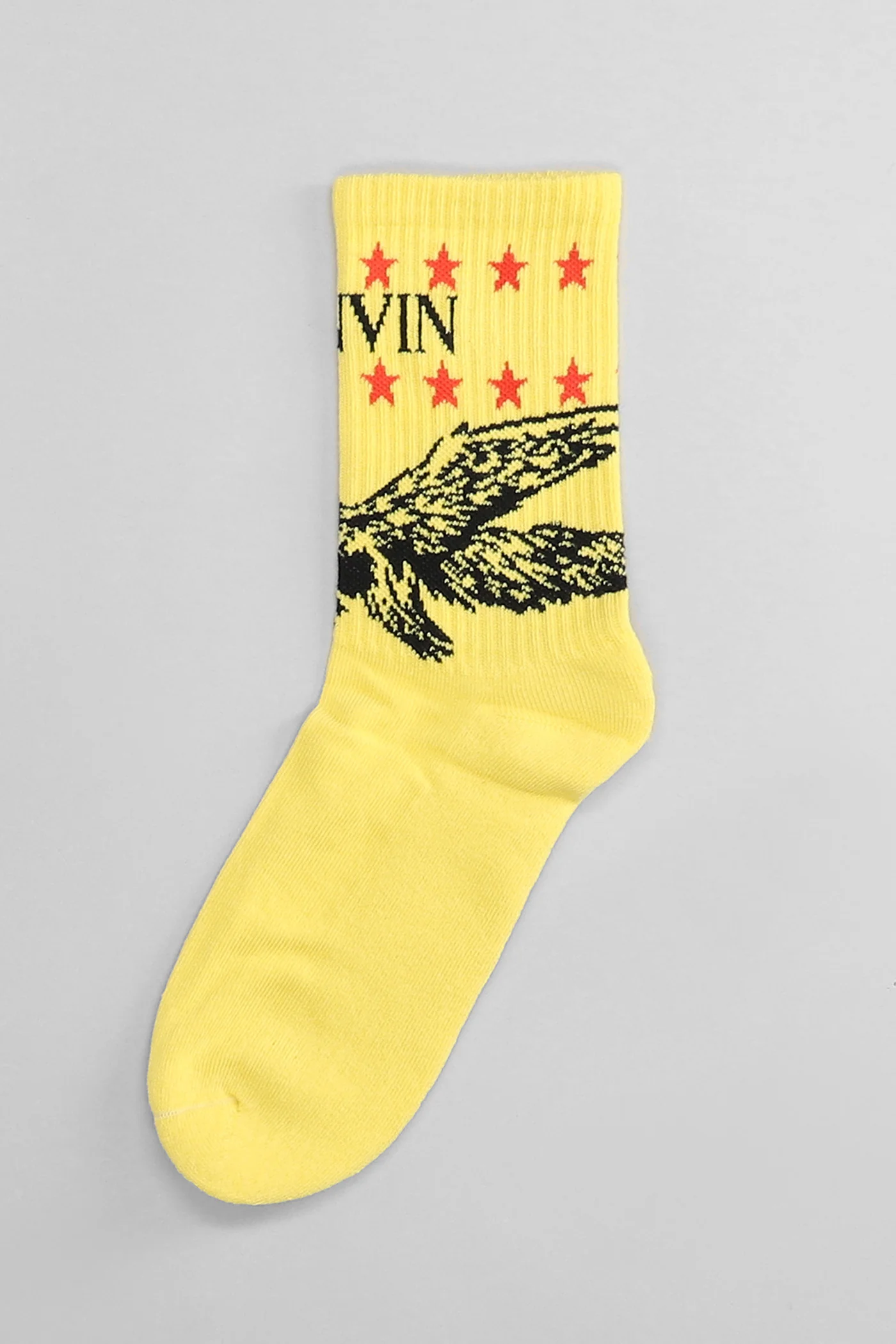 Socks in yellow cotton - Image 3
