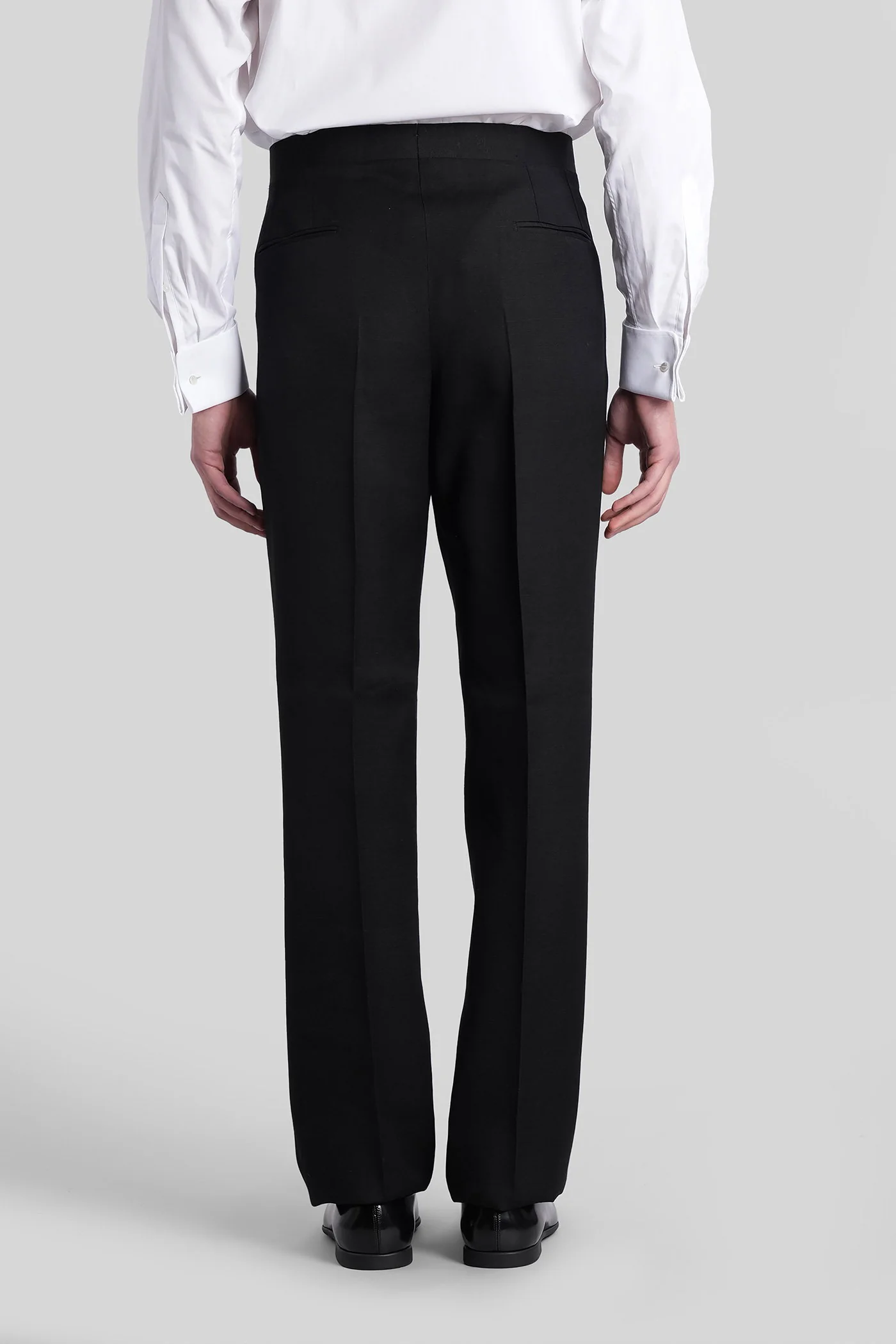 Suit in black viscose - Image 5