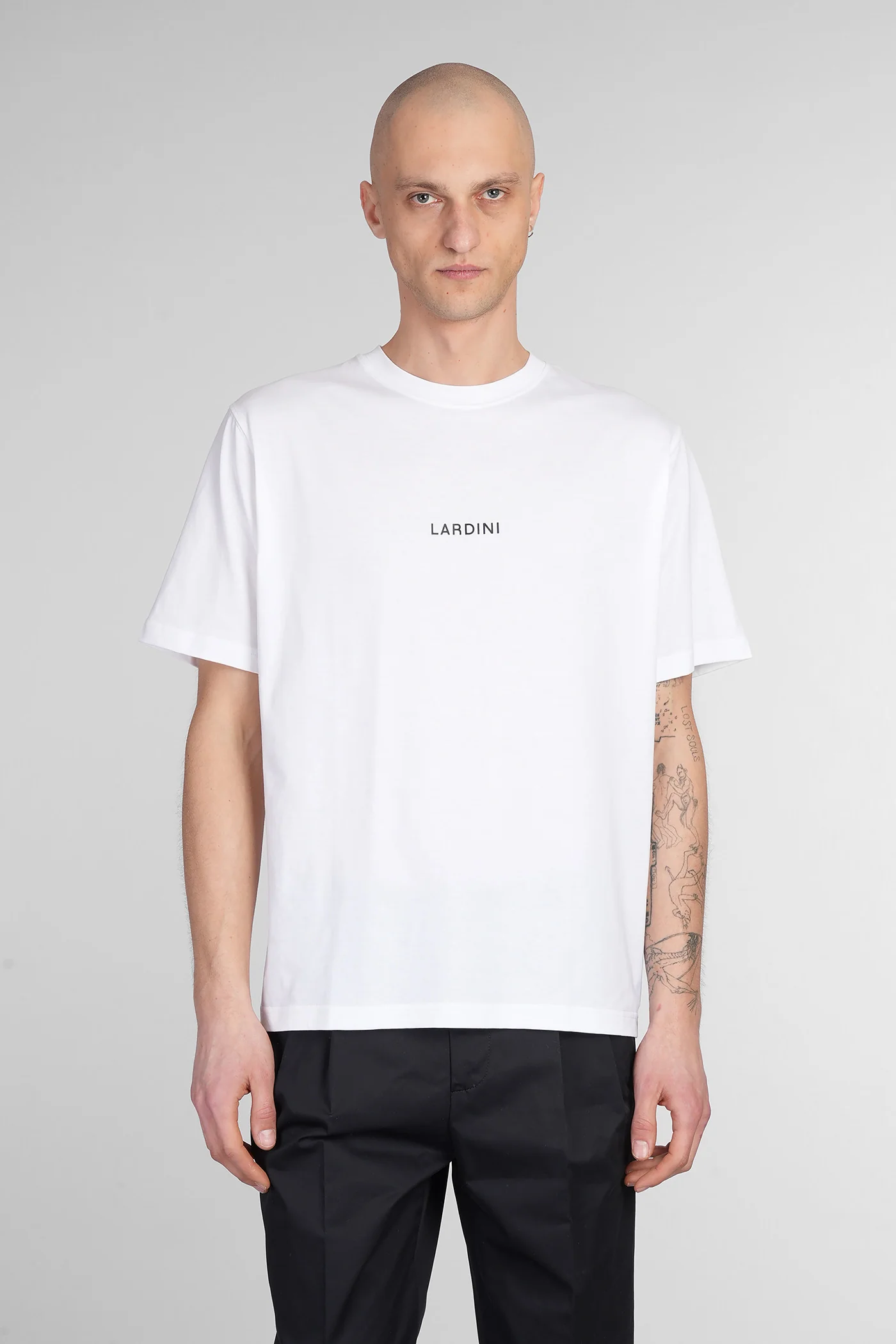 T-Shirt in white cotton