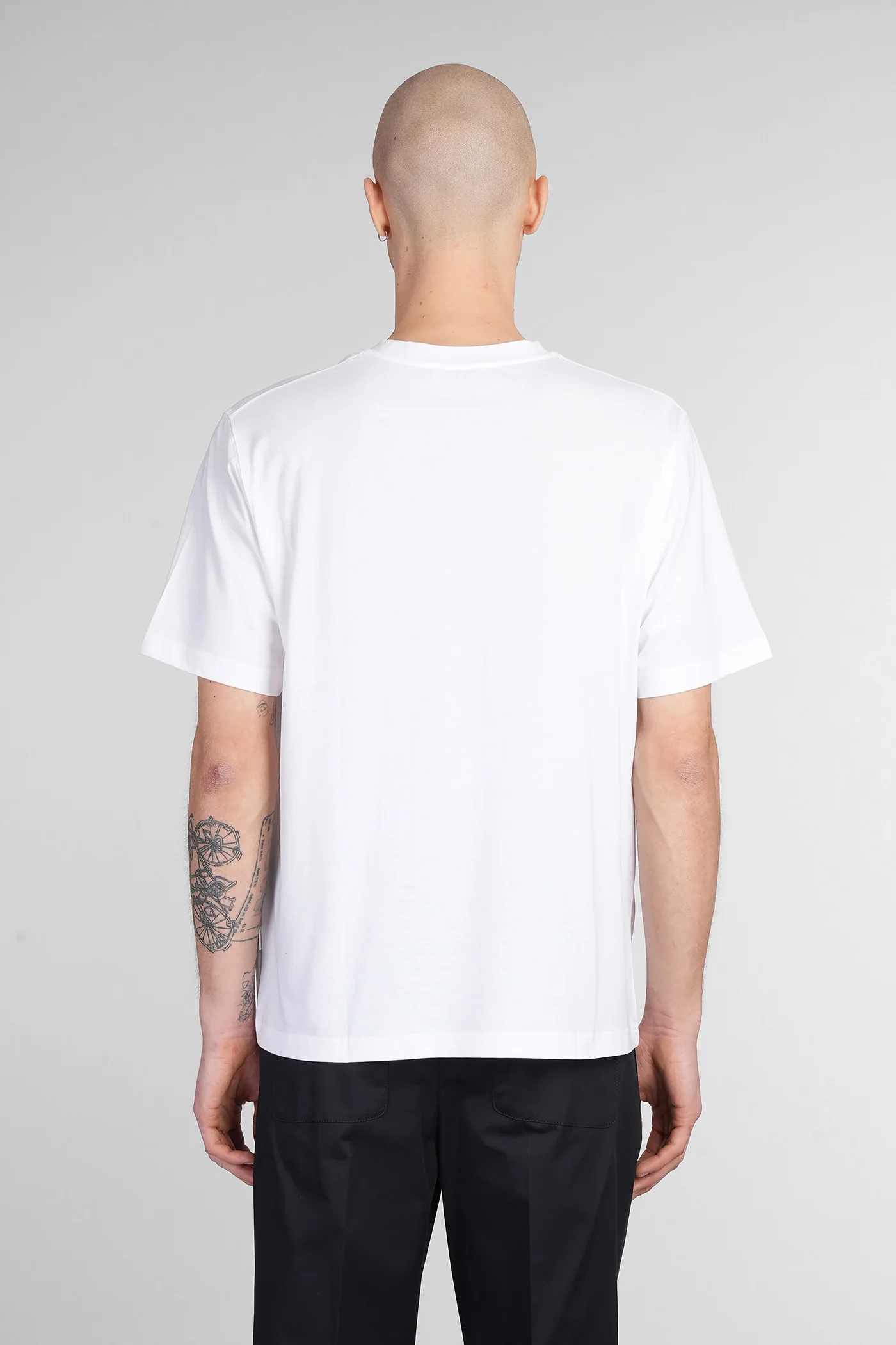 T-Shirt in white cotton - Image 3