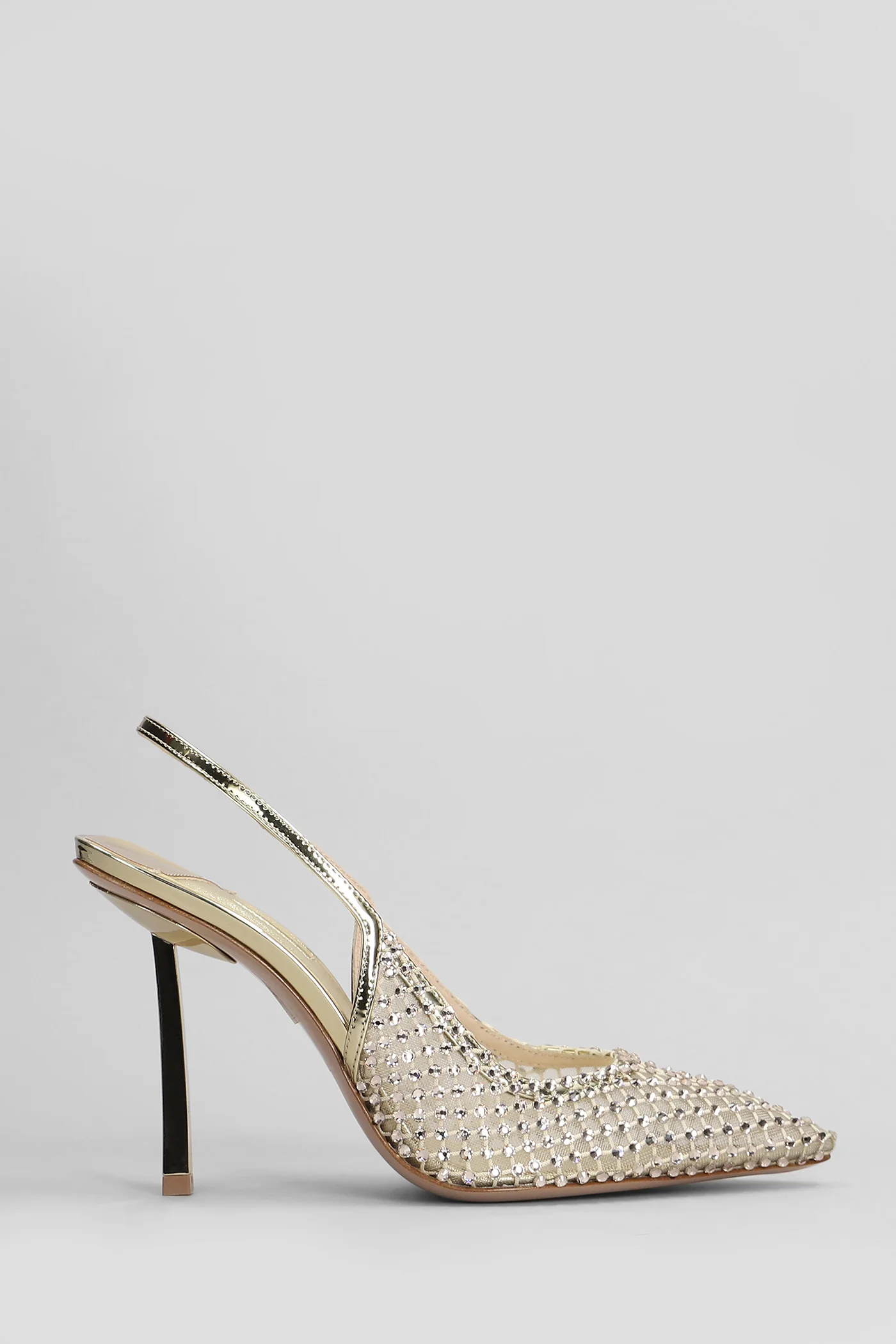 Gilda Pumps in platinum leather
