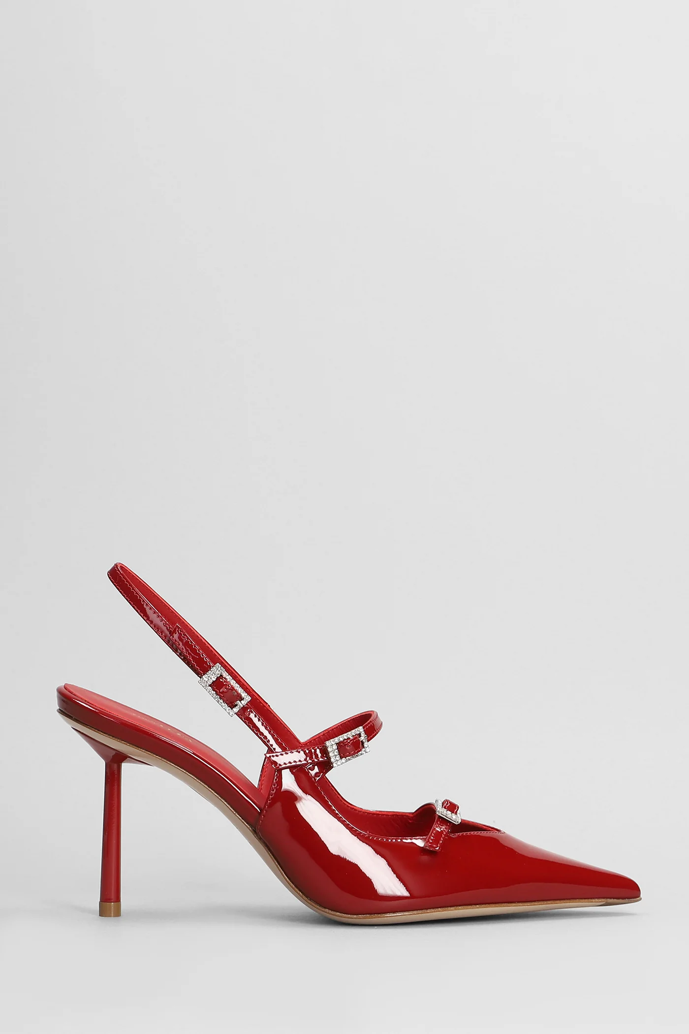 Morgana Pumps in red patent leather