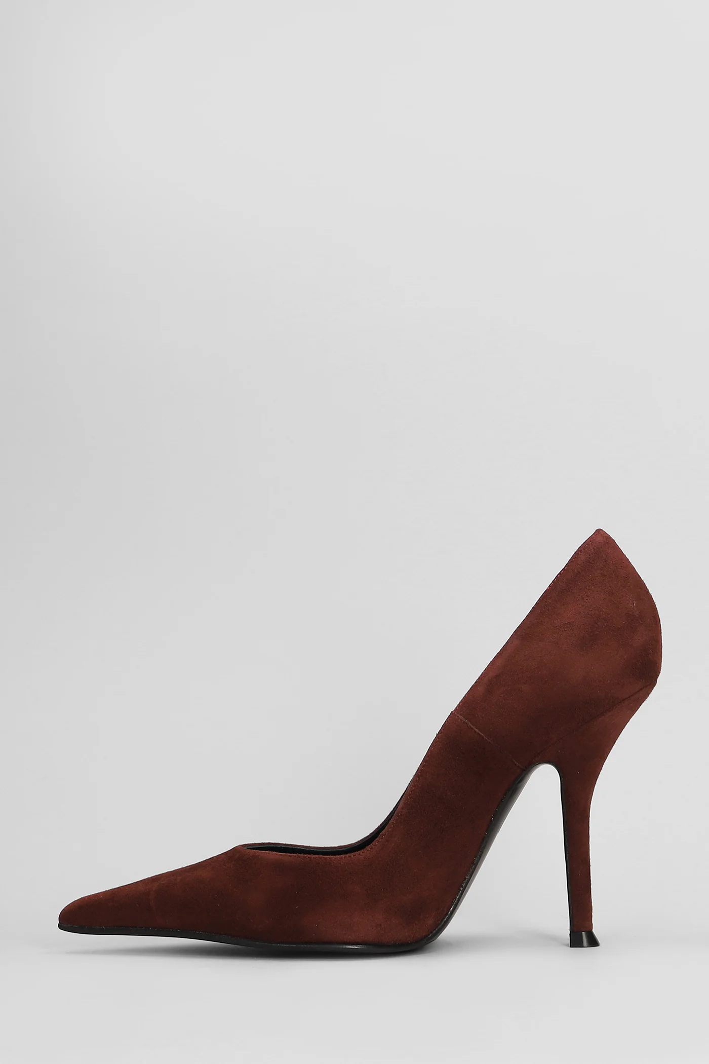 Pumps in bordeaux suede - Image 3