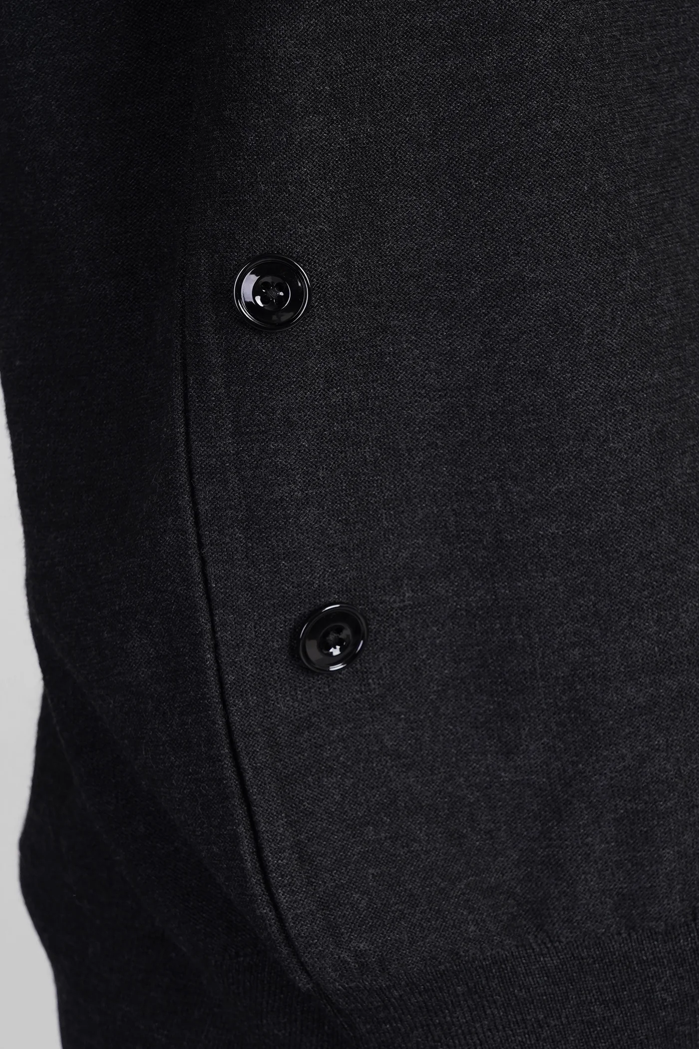 Cardigan in grey wool - Image 5