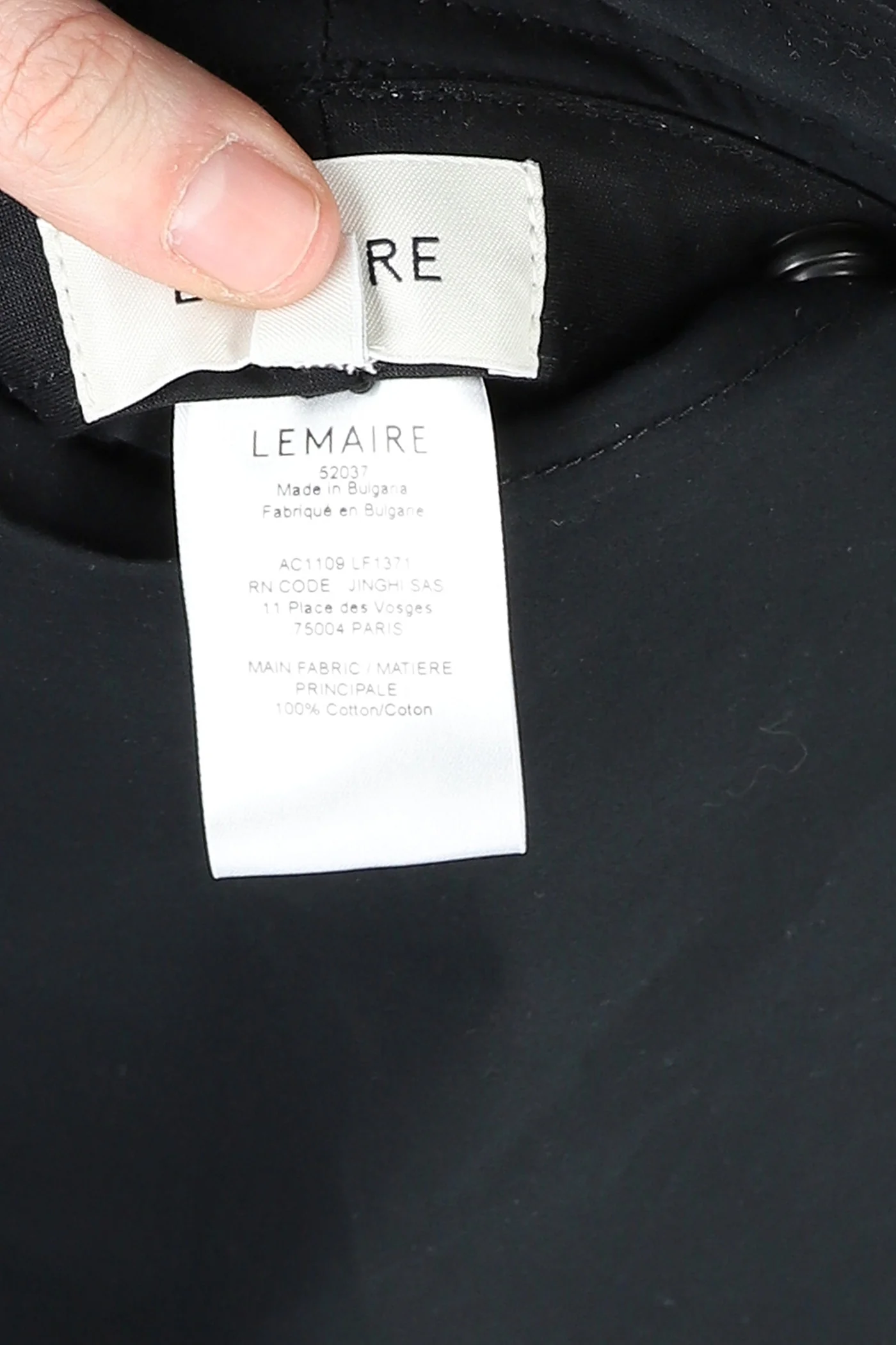 Hats in black cotton - Image 15