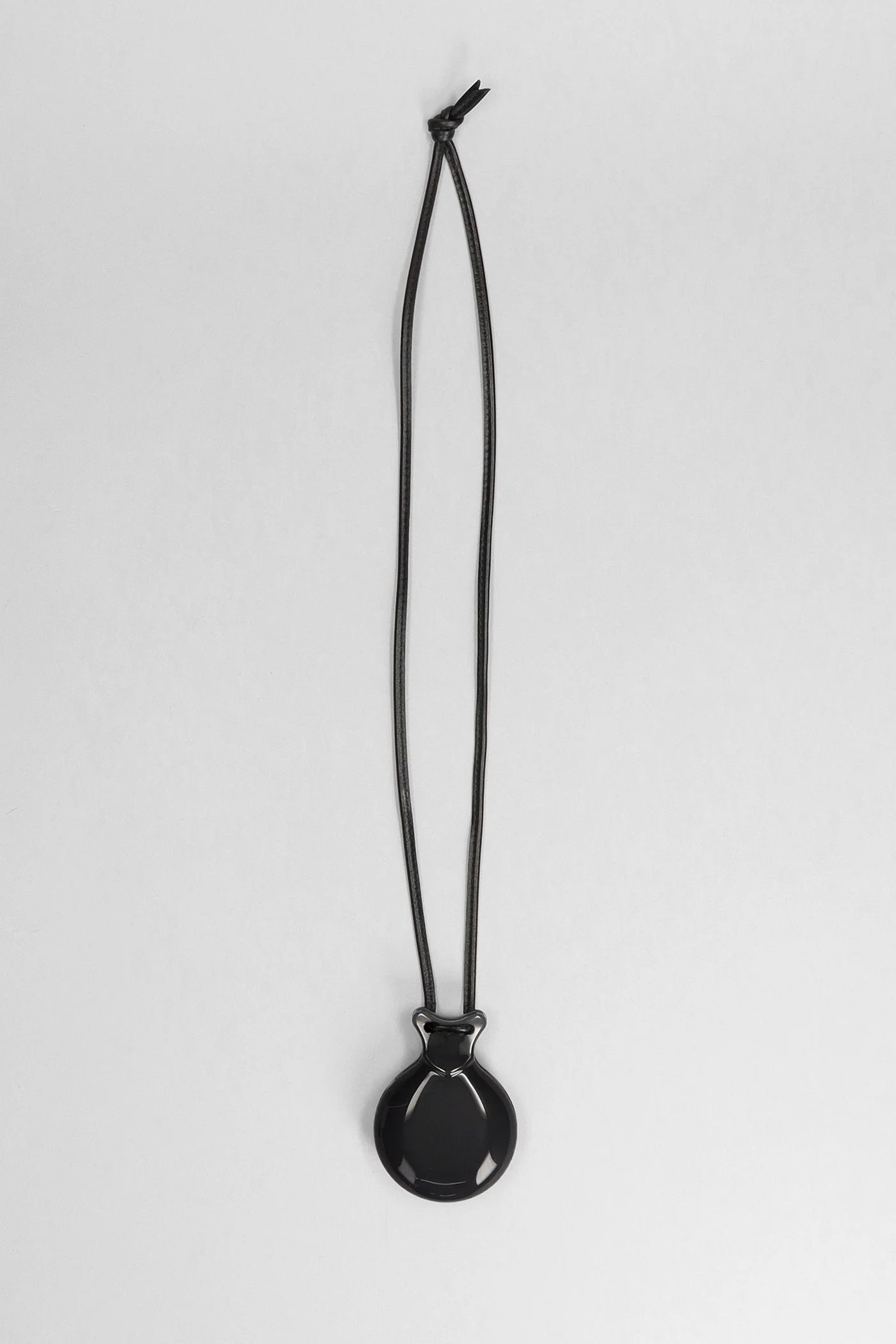 in black acrylic