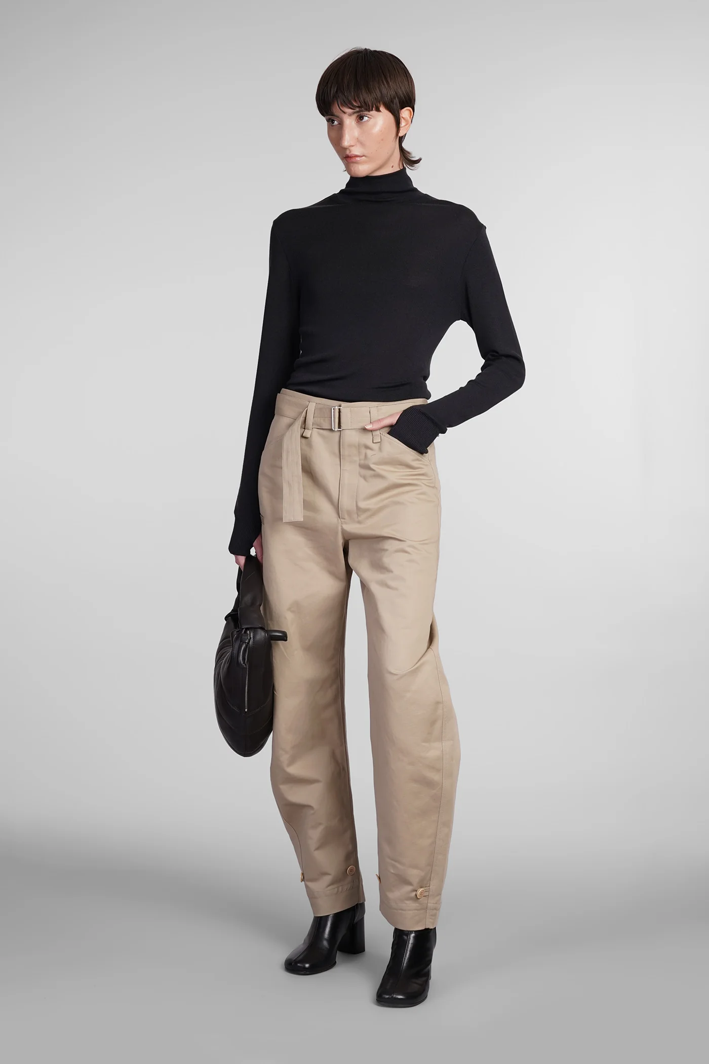 Knitwear in black wool - Image 2