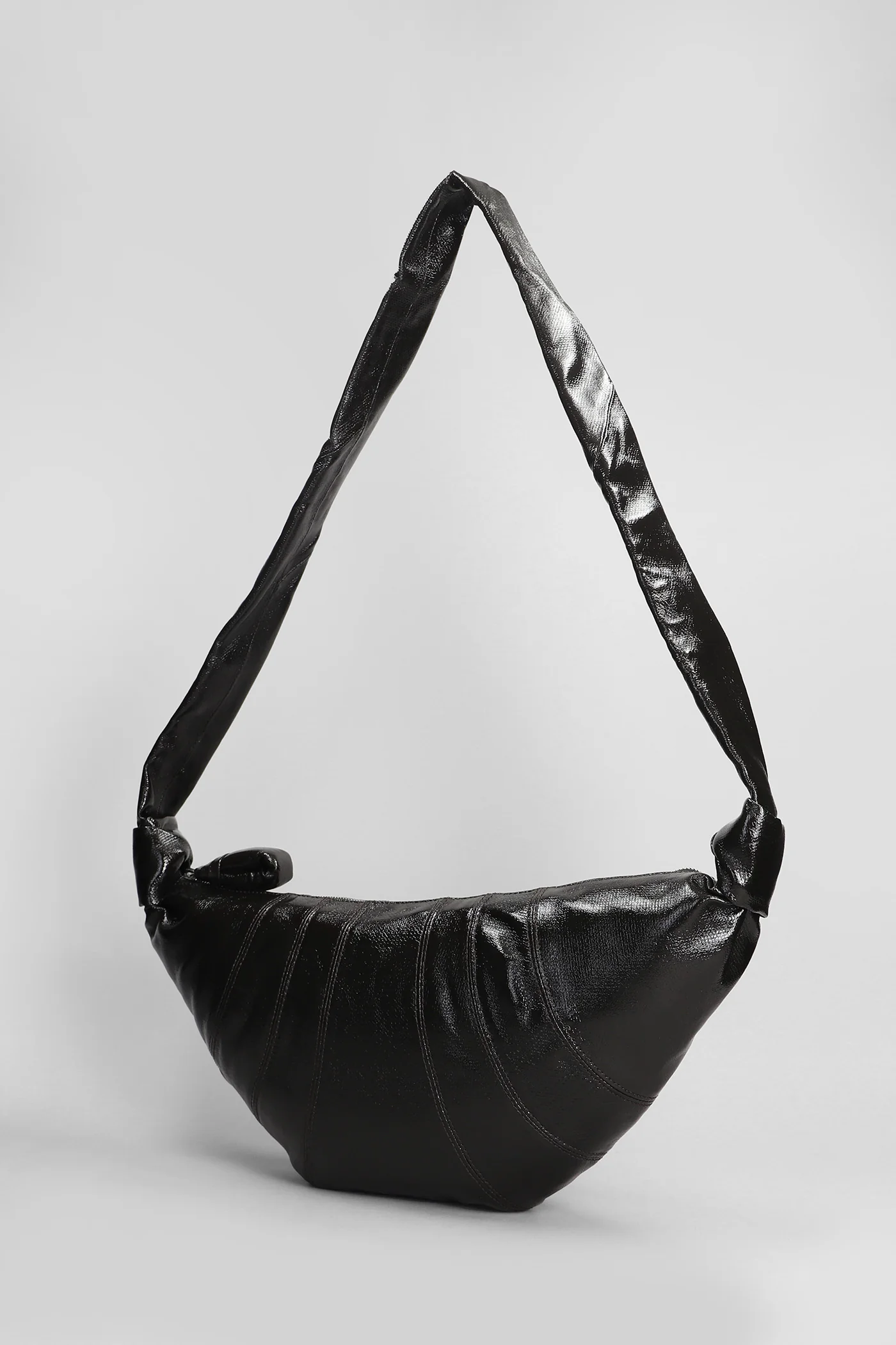 Mrdium croissant Shoulder bag in brown cotton - Image 2