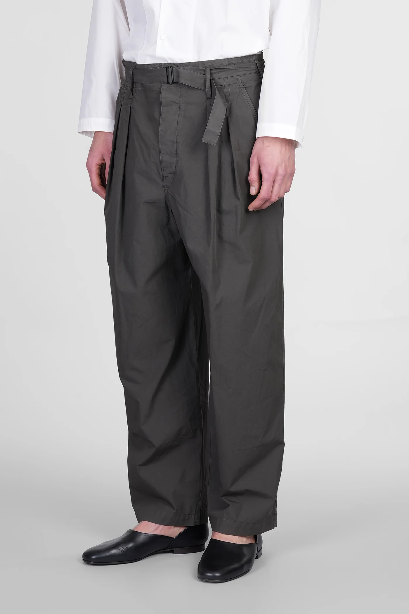 Pants in brown cotton - Image 4
