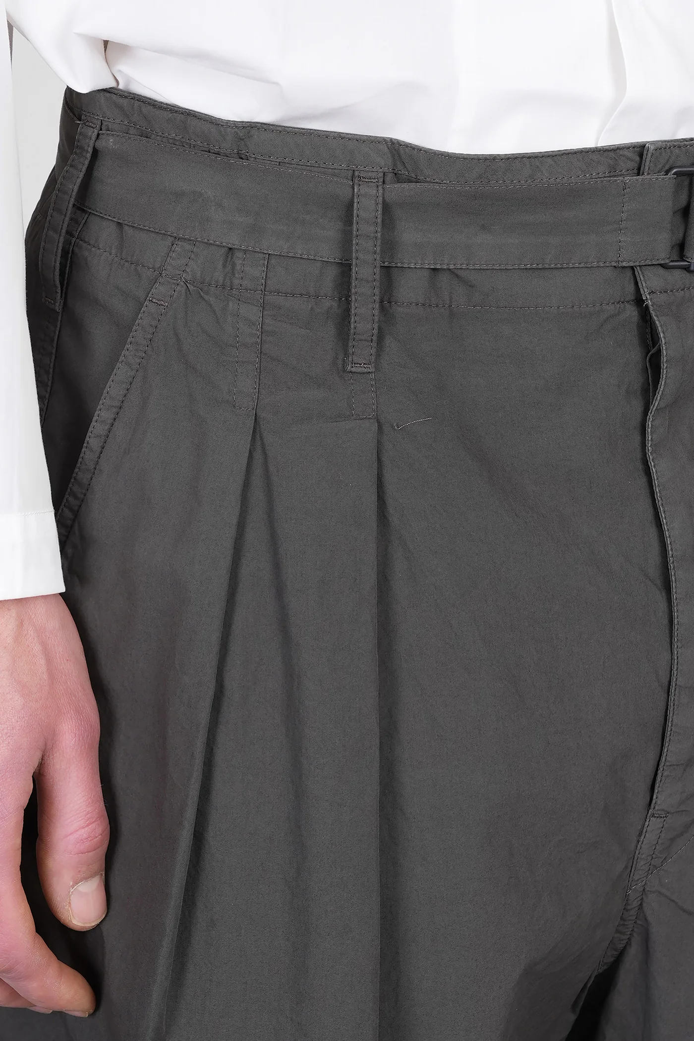 Pants in brown cotton - Image 5