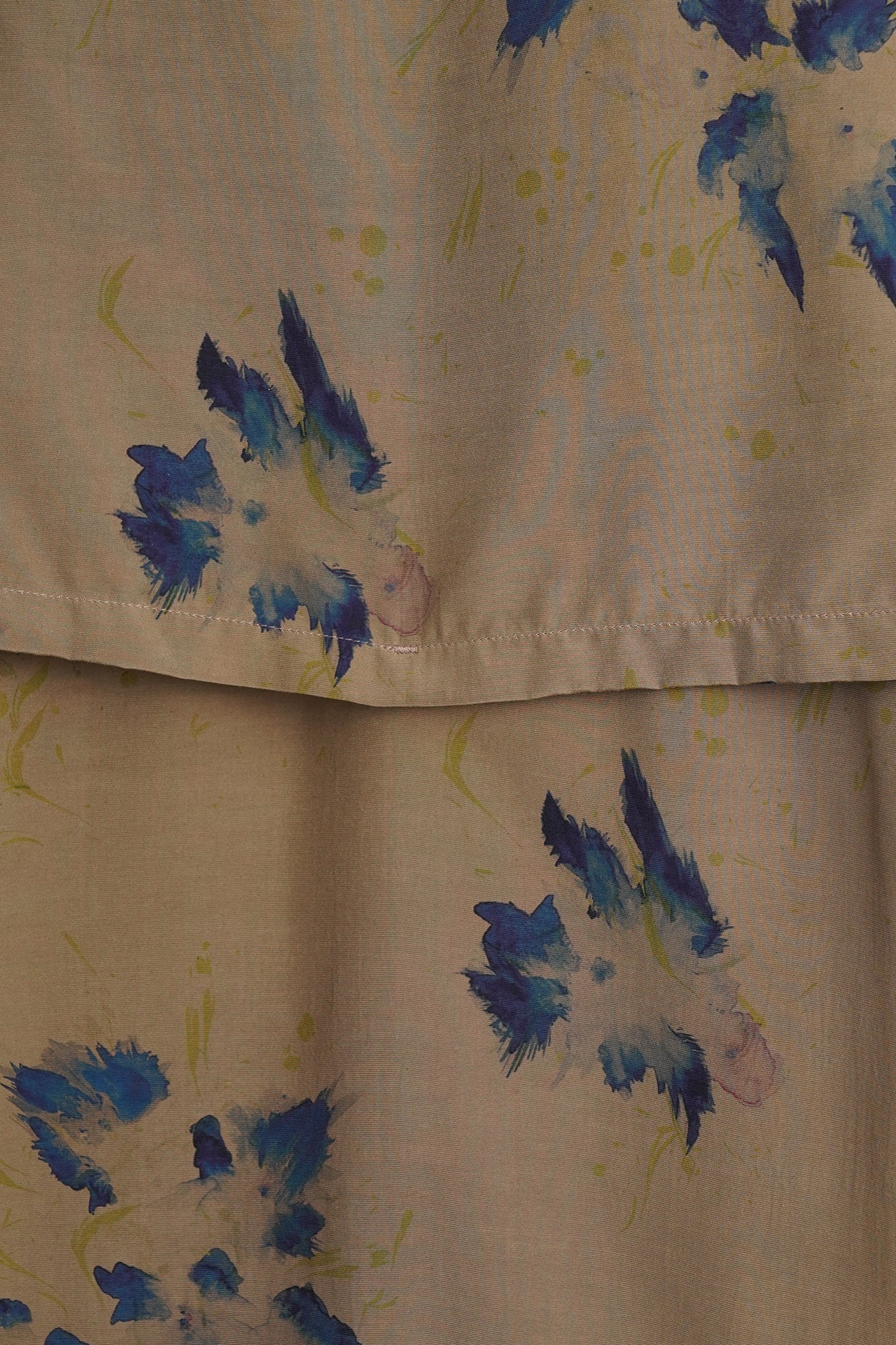 Shirt in khaki viscose - Image 5