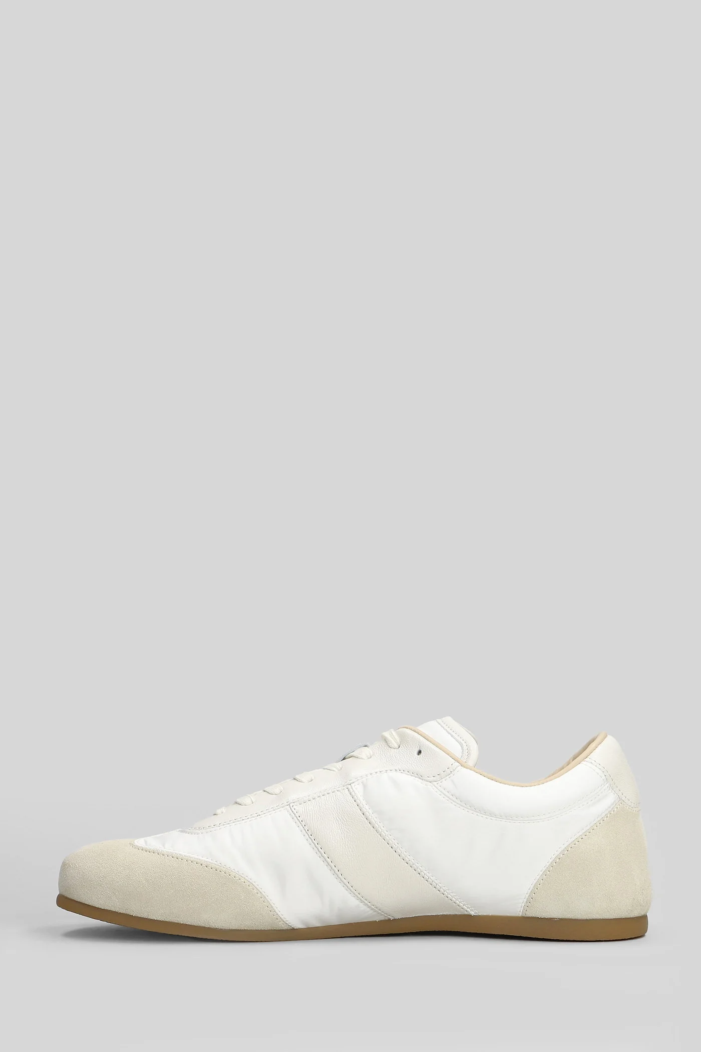 Sofr runner Sneakers in white nylon and leather - Image 3