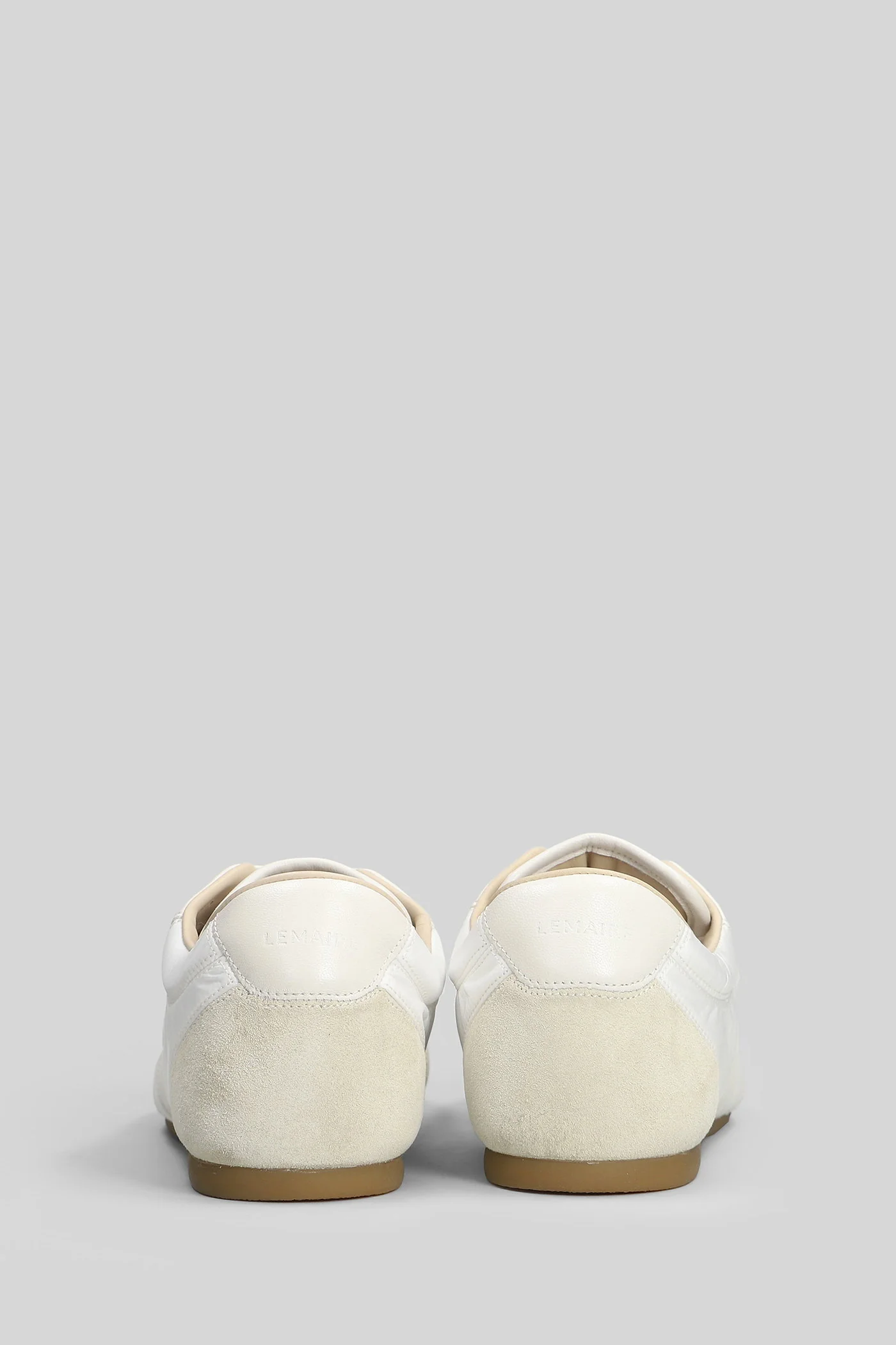 Sofr runner Sneakers in white nylon and leather - Image 4