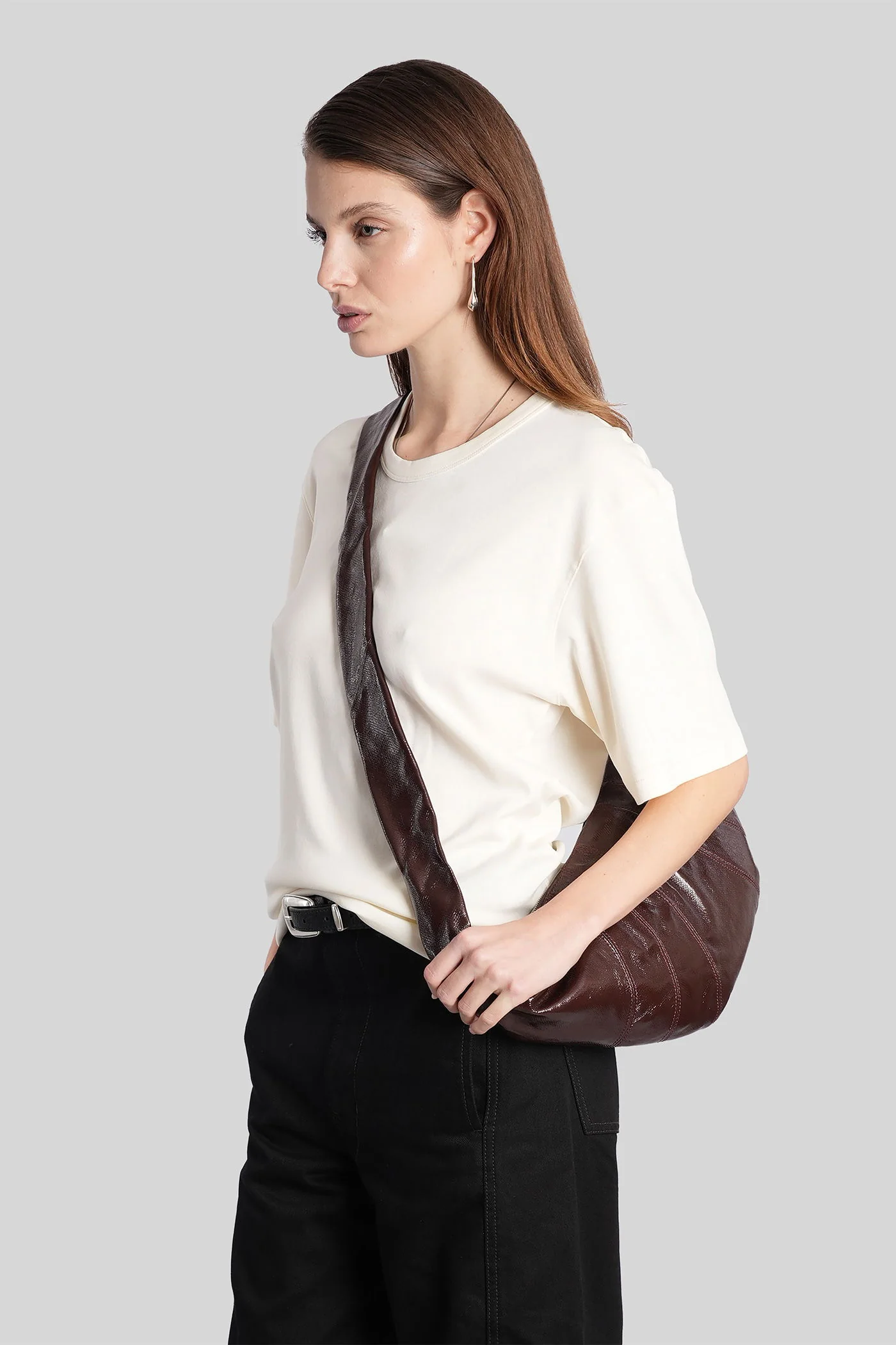 T-Shirt in beige cotton - Image 4