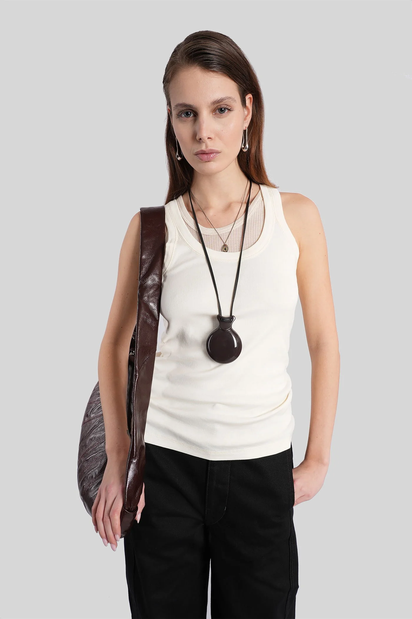Topwear in beige cotton - Image 2