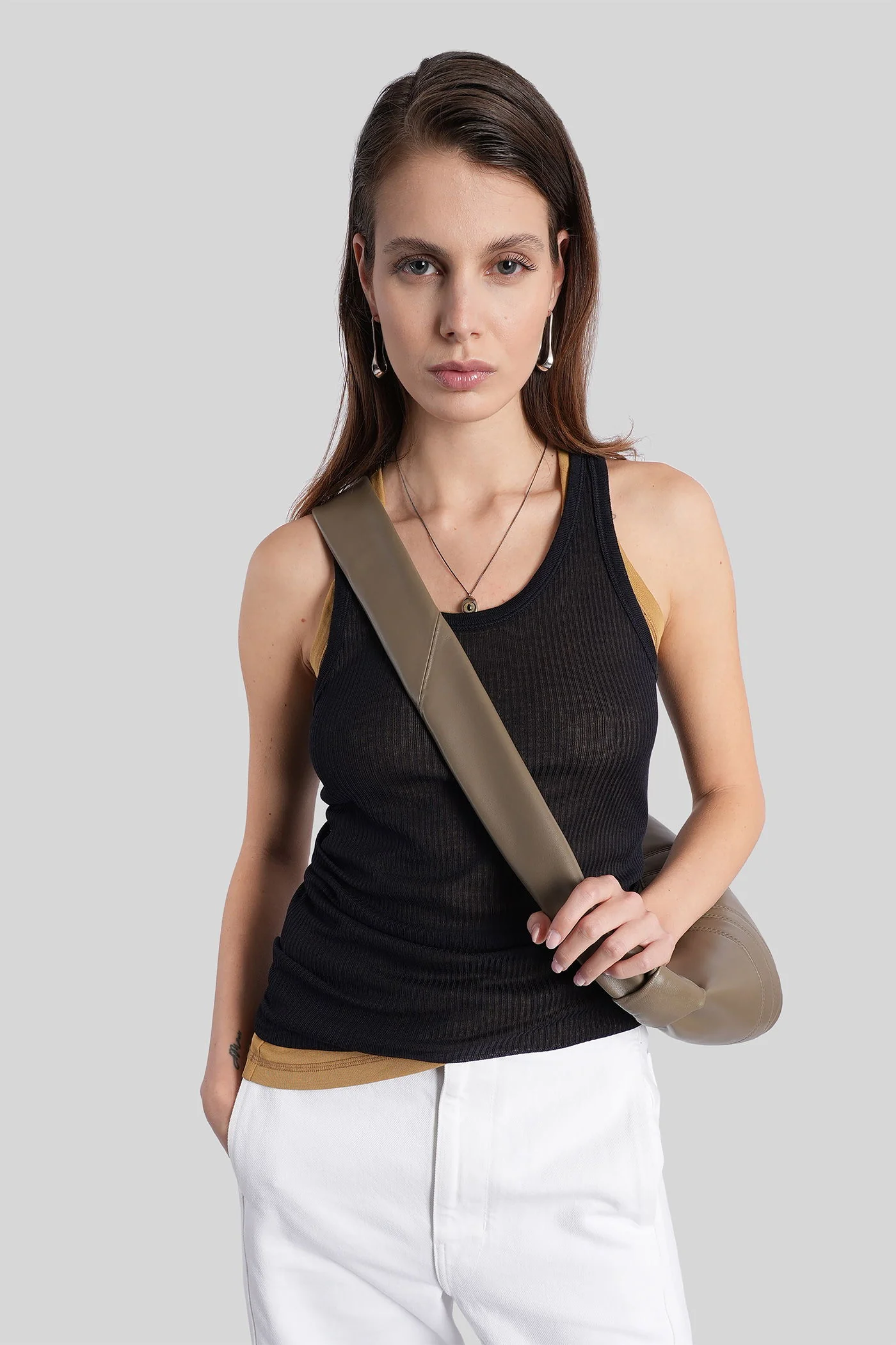 Topwear in blue viscose - Image 2