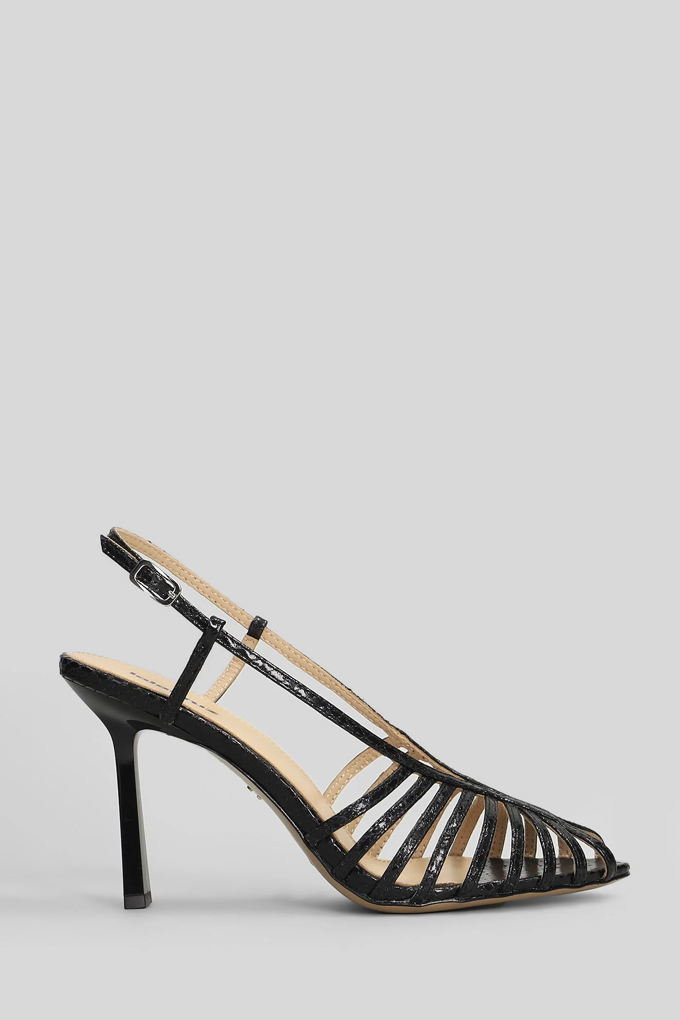 Agata Sandal 95 Sandals in black leather