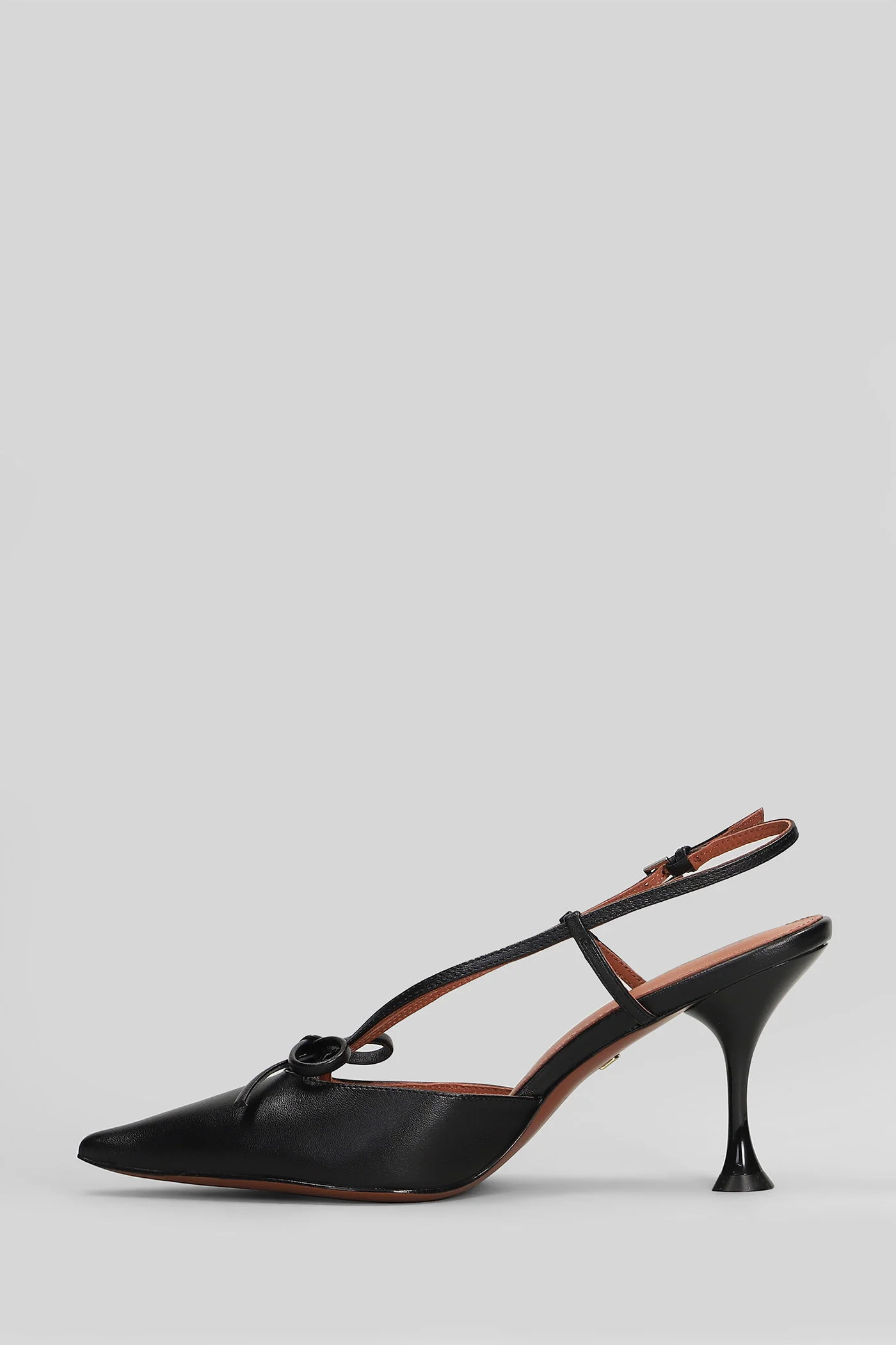 Audrey Pump 80 Pumps in black leather - Image 3