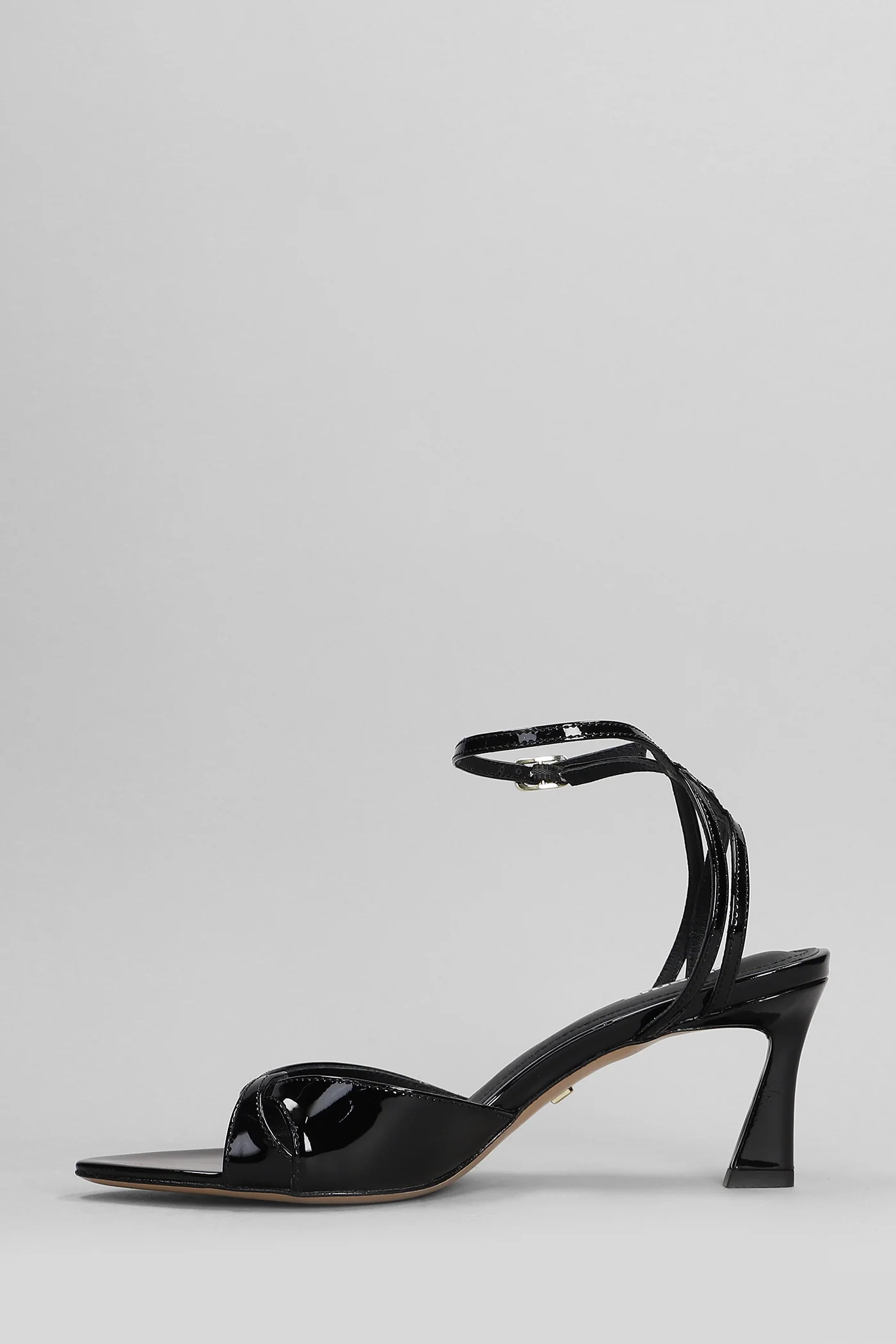 Bianca 65 Sandals in black patent leather - Image 3