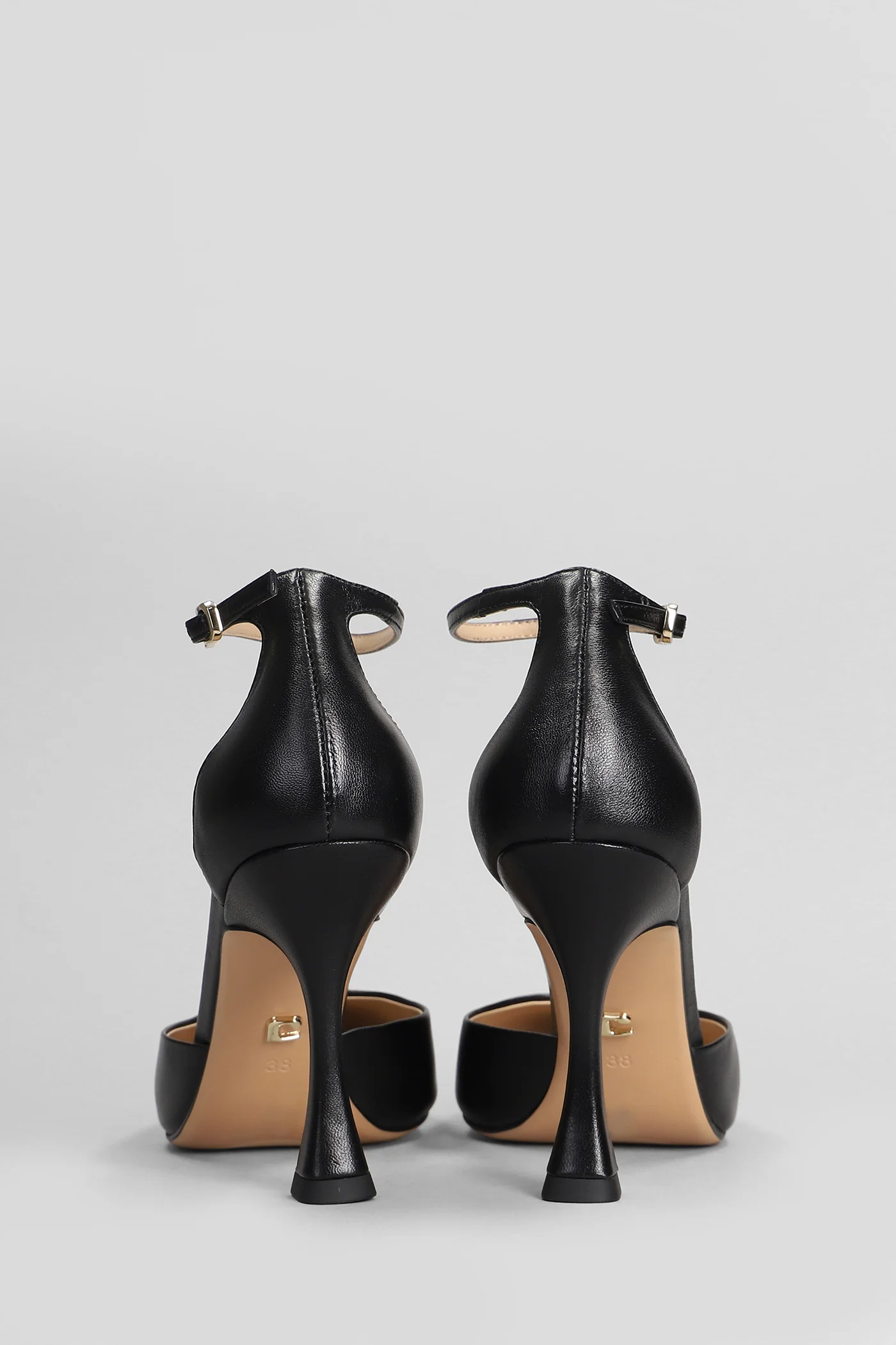 Dury Pumps 95 Pumps in black leather - Image 4