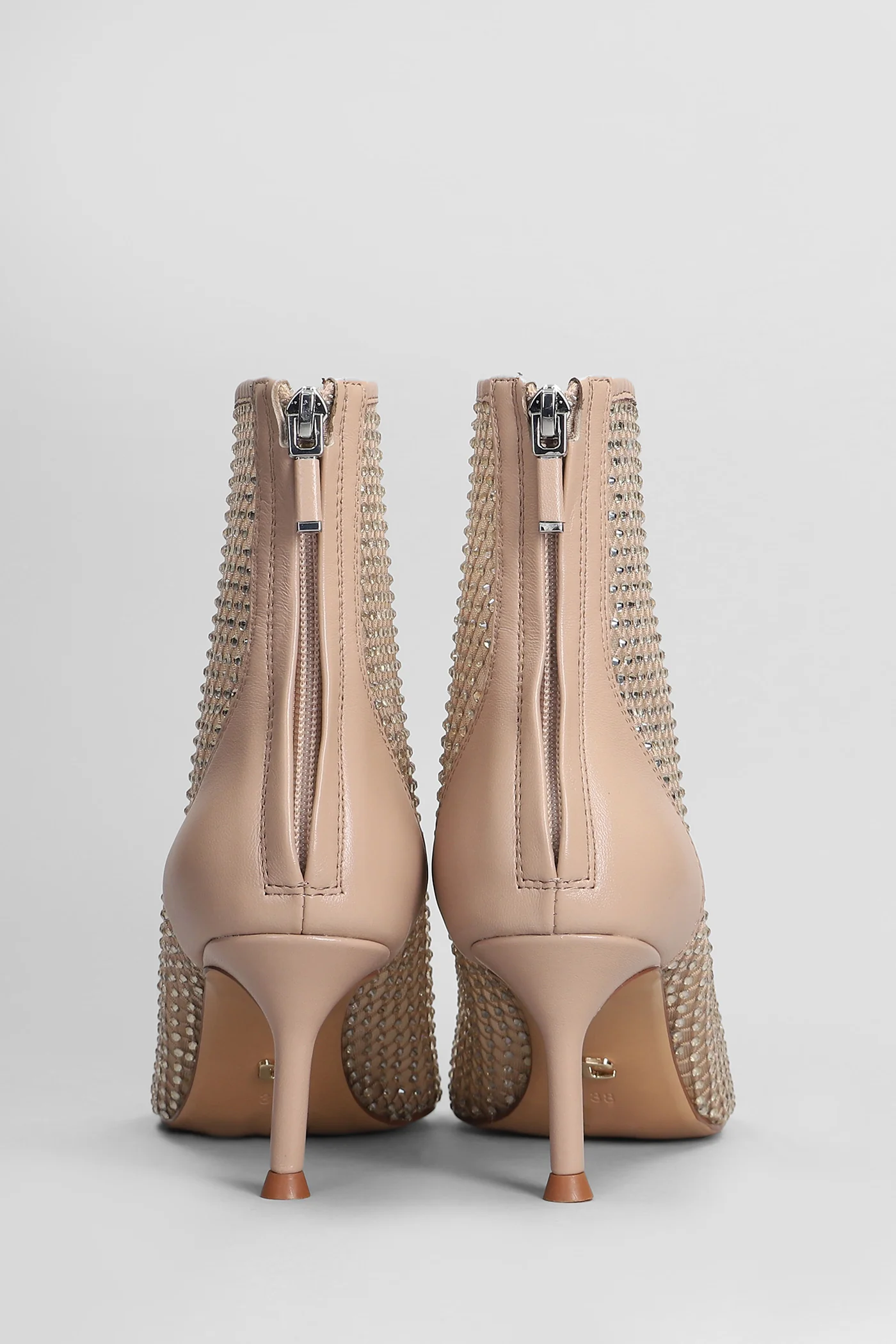 Gilda Boots 65 High heels Ankle boots in powder leather - Image 4