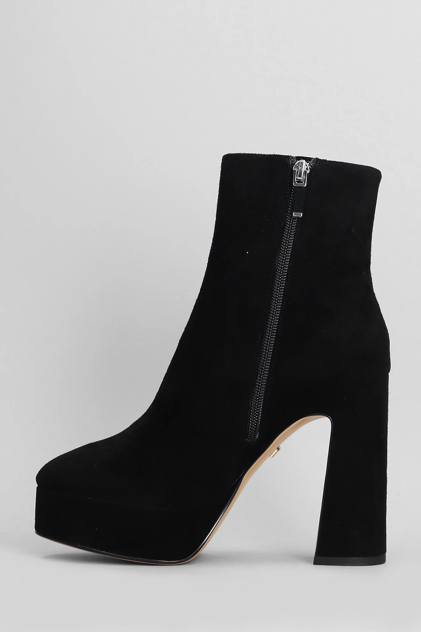 Leste High heels Ankle boots in black suede - Image 3